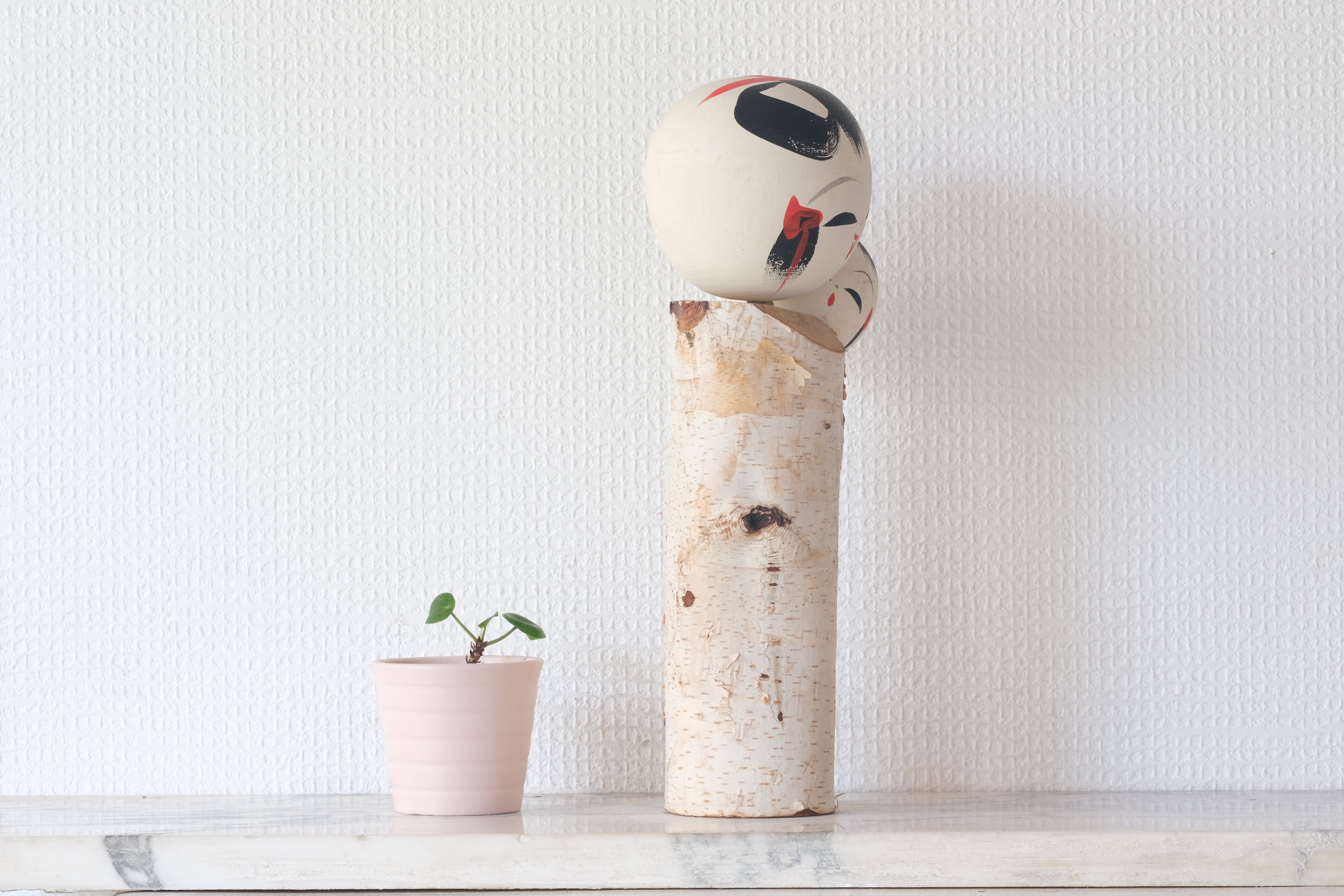 Vintage Creative Kokeshi | Oshin - Babysitter | 28 cm