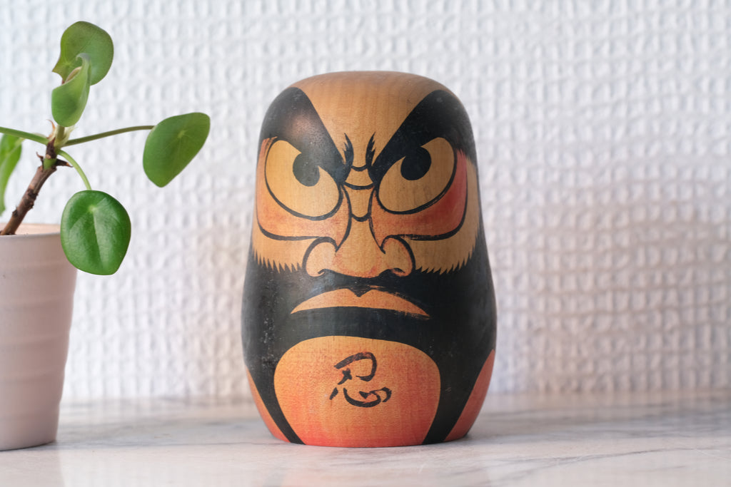 Vintage Daruma | 10 cm