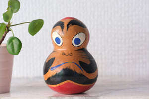 Vintage Daruma | Gourd - Rattle | 9 cm