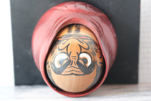 Rare Vintage Daruma | 12 cm