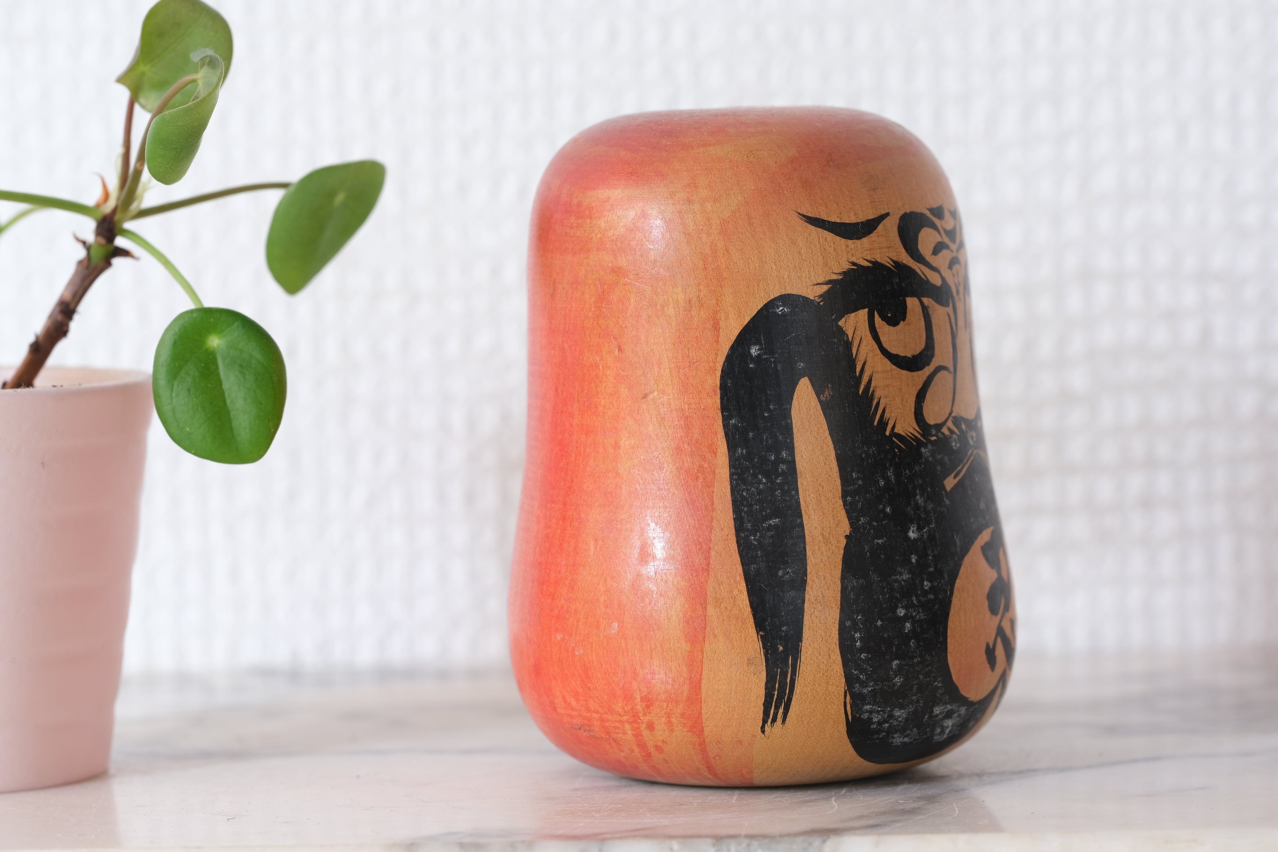 Rare Vintage Daruma | 9,5 cm