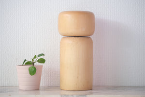 Rare vintage Creative Kokeshi by Yuji Kawase 川瀬祐志作 (1938-) | 19,5 cm