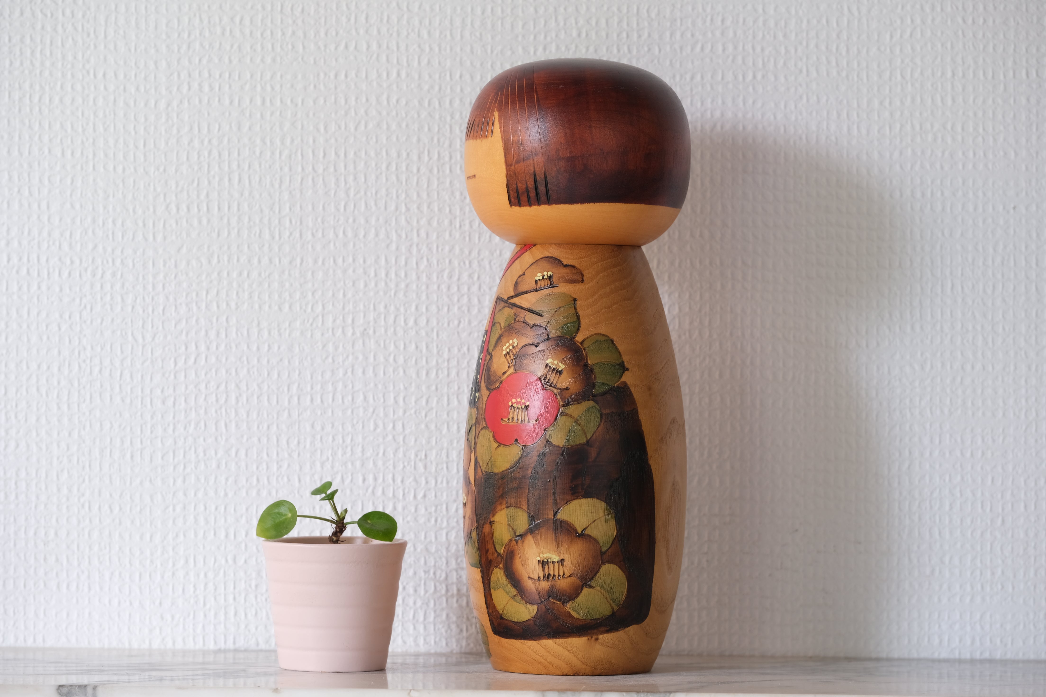 Rare Vintage Gumma Kokeshi By Kazuo Takamizawa 高見沢一夫 (1927-) | 28 cm