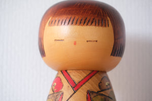 Rare Vintage Gumma Kokeshi By Kazuo Takamizawa 高見沢一夫 (1927-) | 28 cm