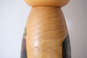 Rare Vintage Gumma Kokeshi By Kazuo Takamizawa 高見沢一夫 (1927-) | 28 cm