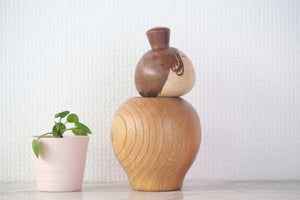 Exclusive Vintage Creative Kokeshi By Issetsu Kuribayashi 栗林 一雪 (1924-2011) | 18 cm