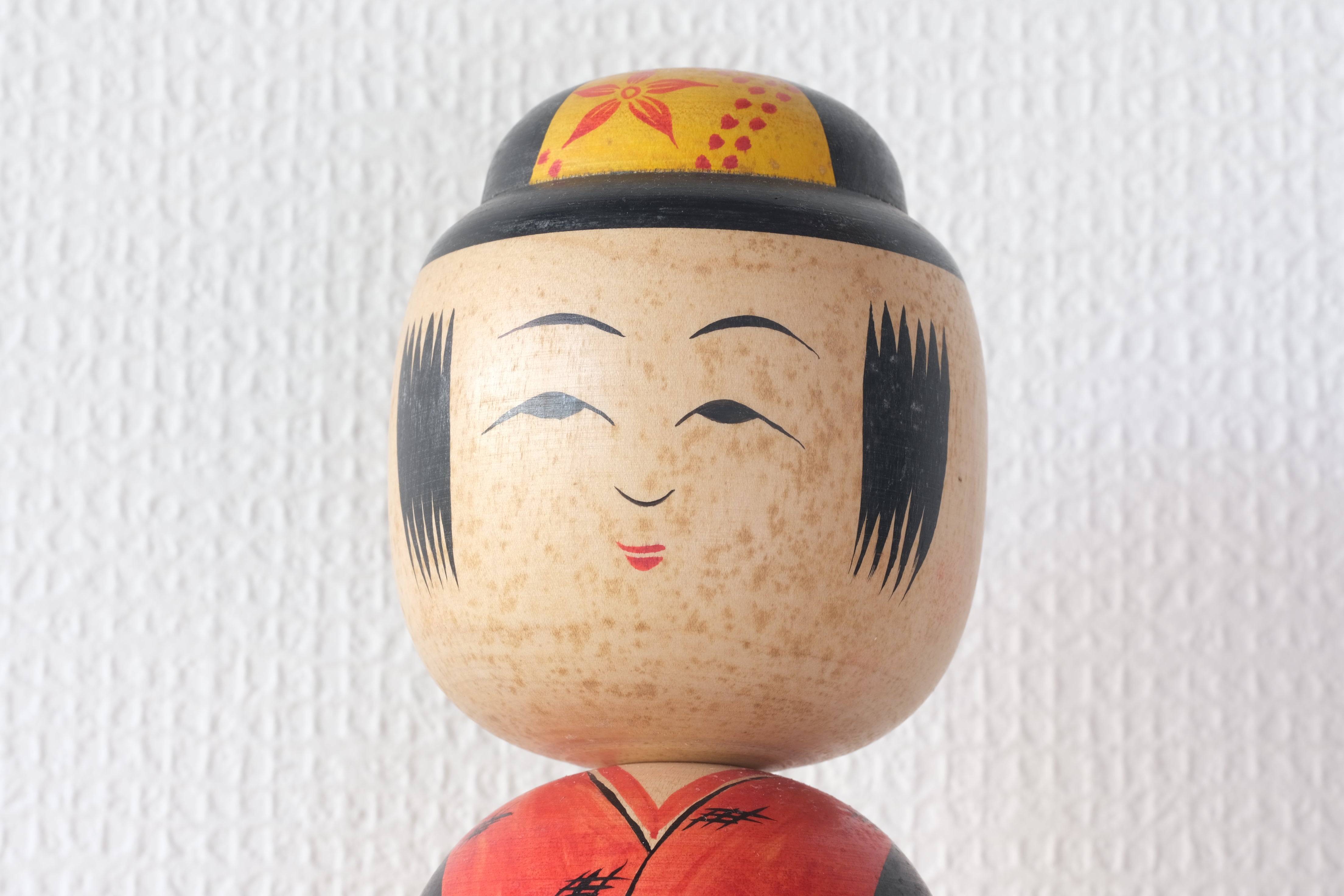 Rare Vintage Nanbu Kokeshi by Sasaki Kakuhei 佐々木覚平 (1933 - 2007) | 31 cm