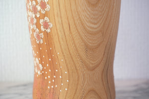 Exclusive Vintage Creative Kokeshi by Isamu Yamakawa (1928-) | Titled: 'Remains of Snow' | 34,5 cm