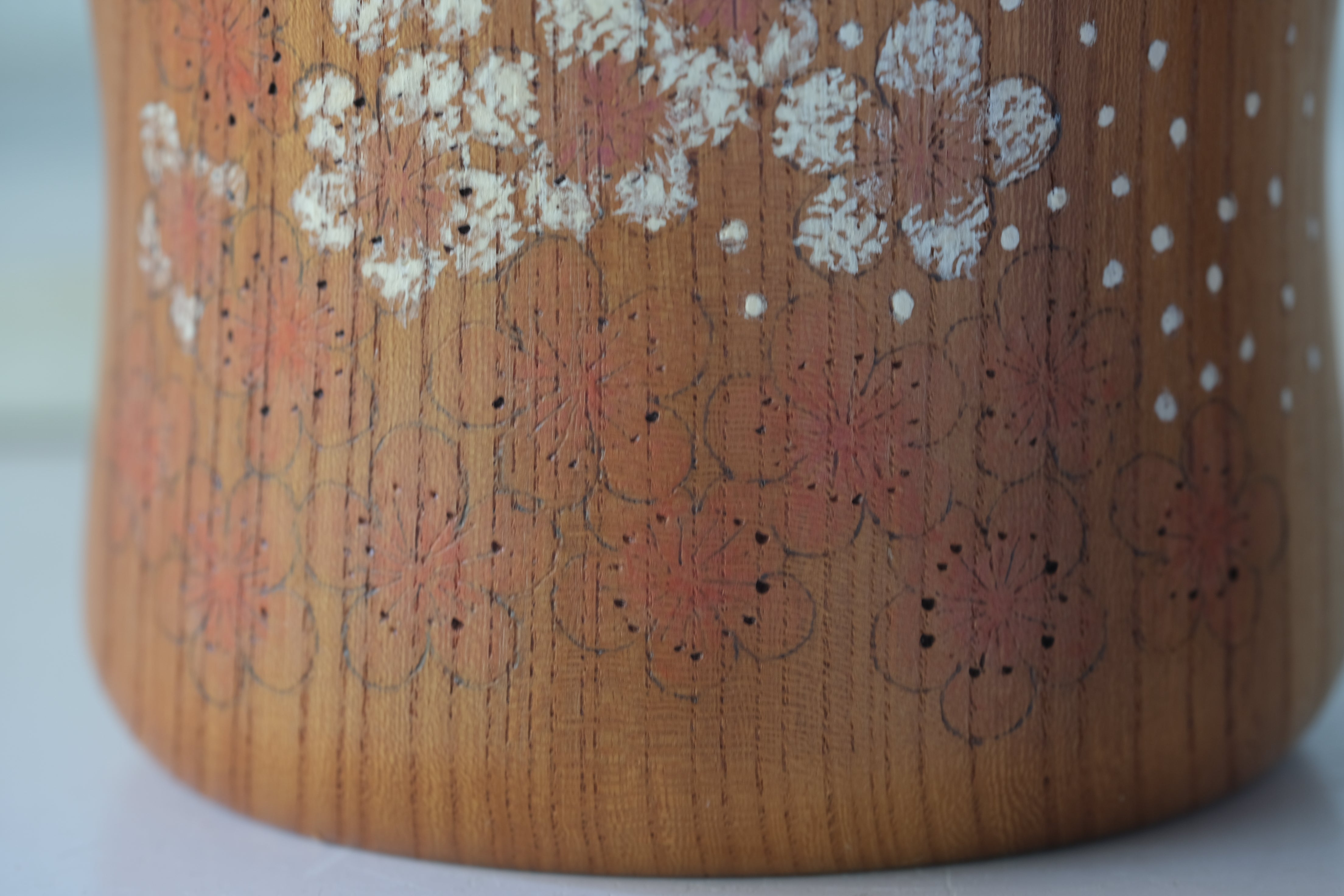 Exclusive Vintage Creative Kokeshi by Isamu Yamakawa (1928-) | Titled: 'Remains of Snow' | 34,5 cm