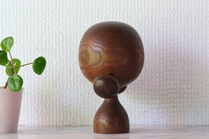 Rare Vintage Kokeshi by Hideo Ishihara (1925-1999) | 14 cm