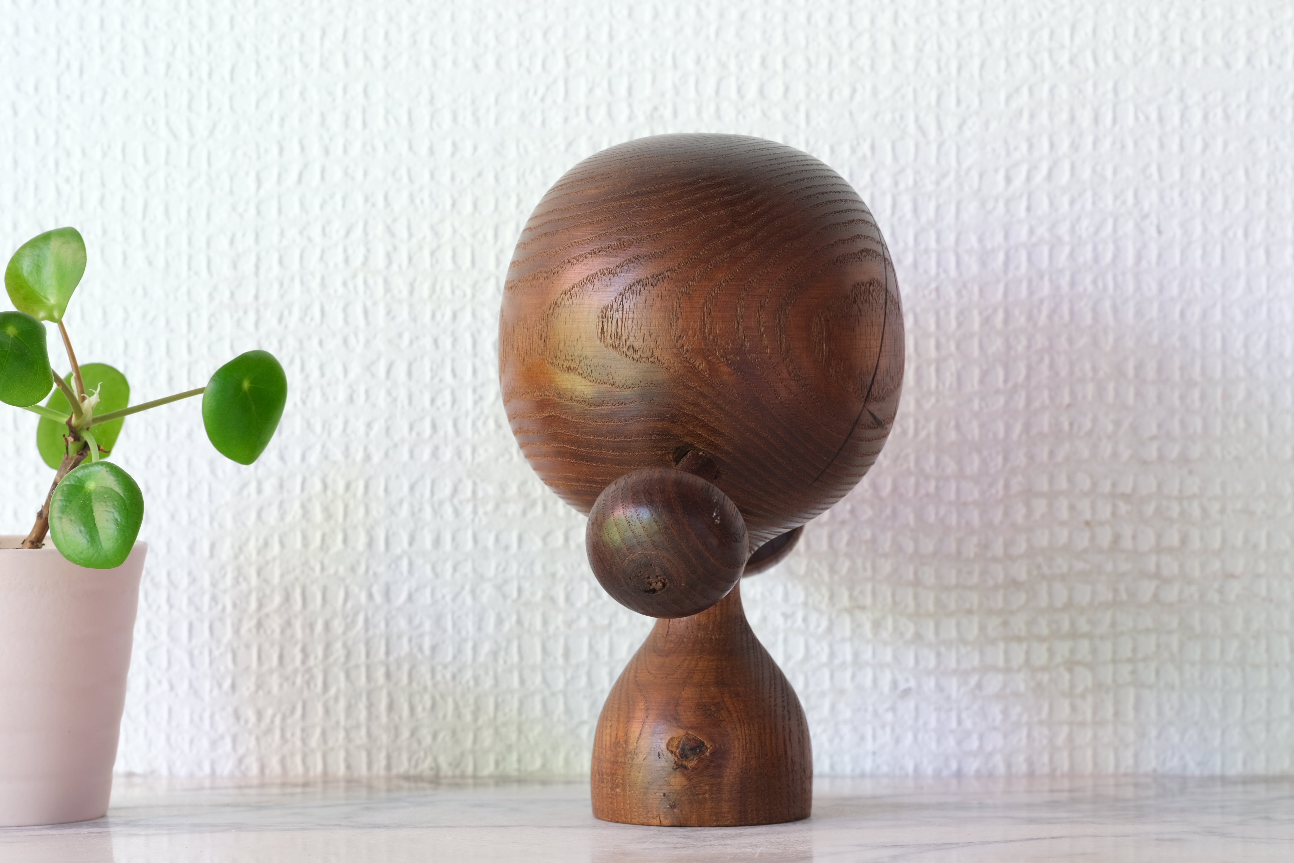 Rare Vintage Kokeshi by Hideo Ishihara (1925-1999) | 14 cm