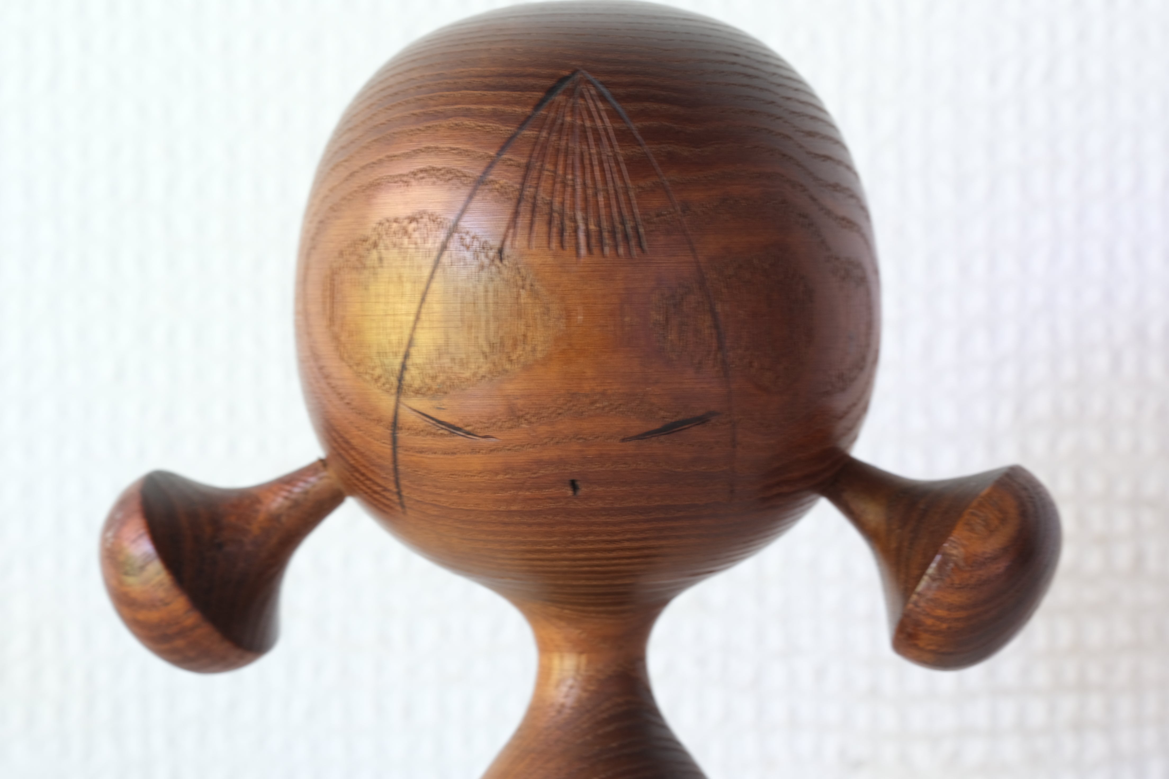 Rare Vintage Kokeshi by Hideo Ishihara (1925-1999) | 14 cm