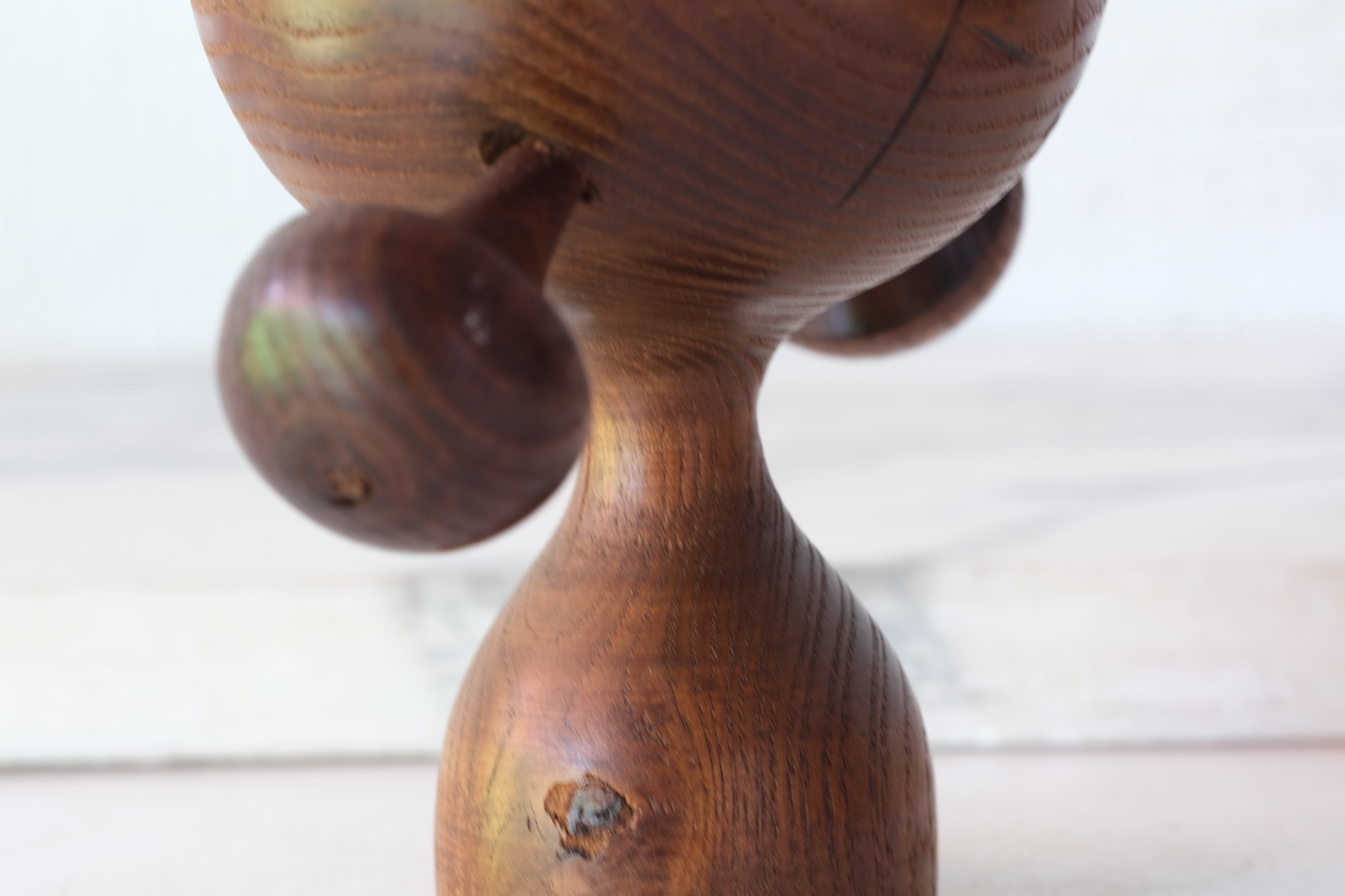 Rare Vintage Kokeshi by Hideo Ishihara (1925-1999) | 14 cm