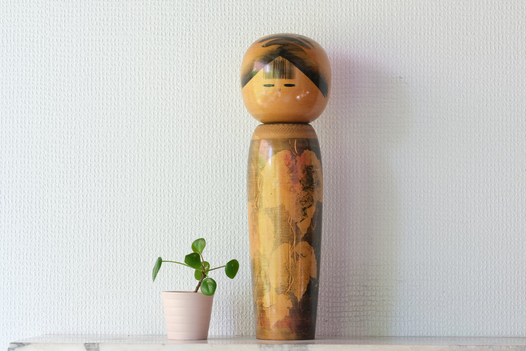 Vintage Creative Kokeshi by Sato Koson | 38 cm