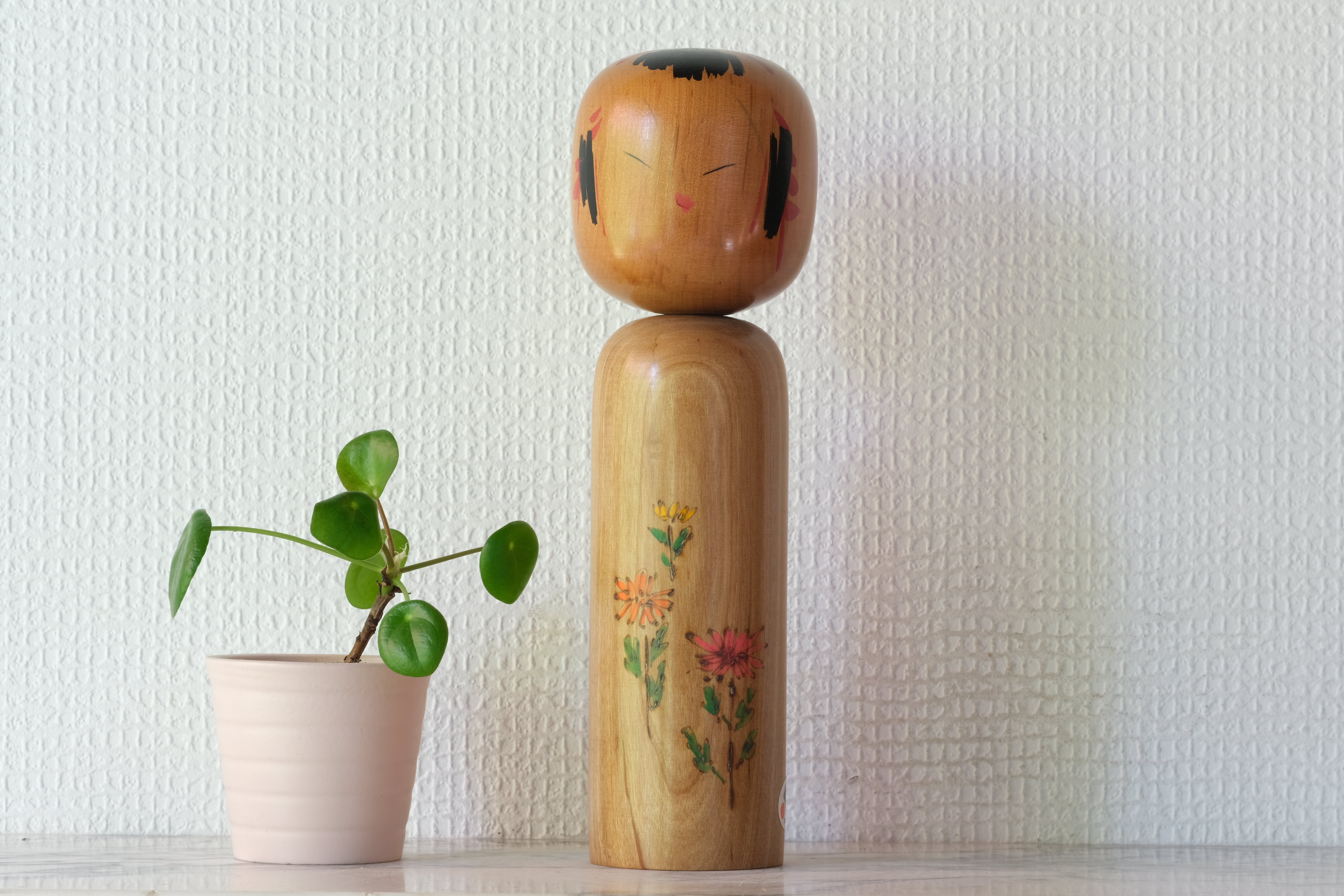 Vintage Creative Kokeshi by Takahashi Hashime (1918 - 2002) | 23,5 cm