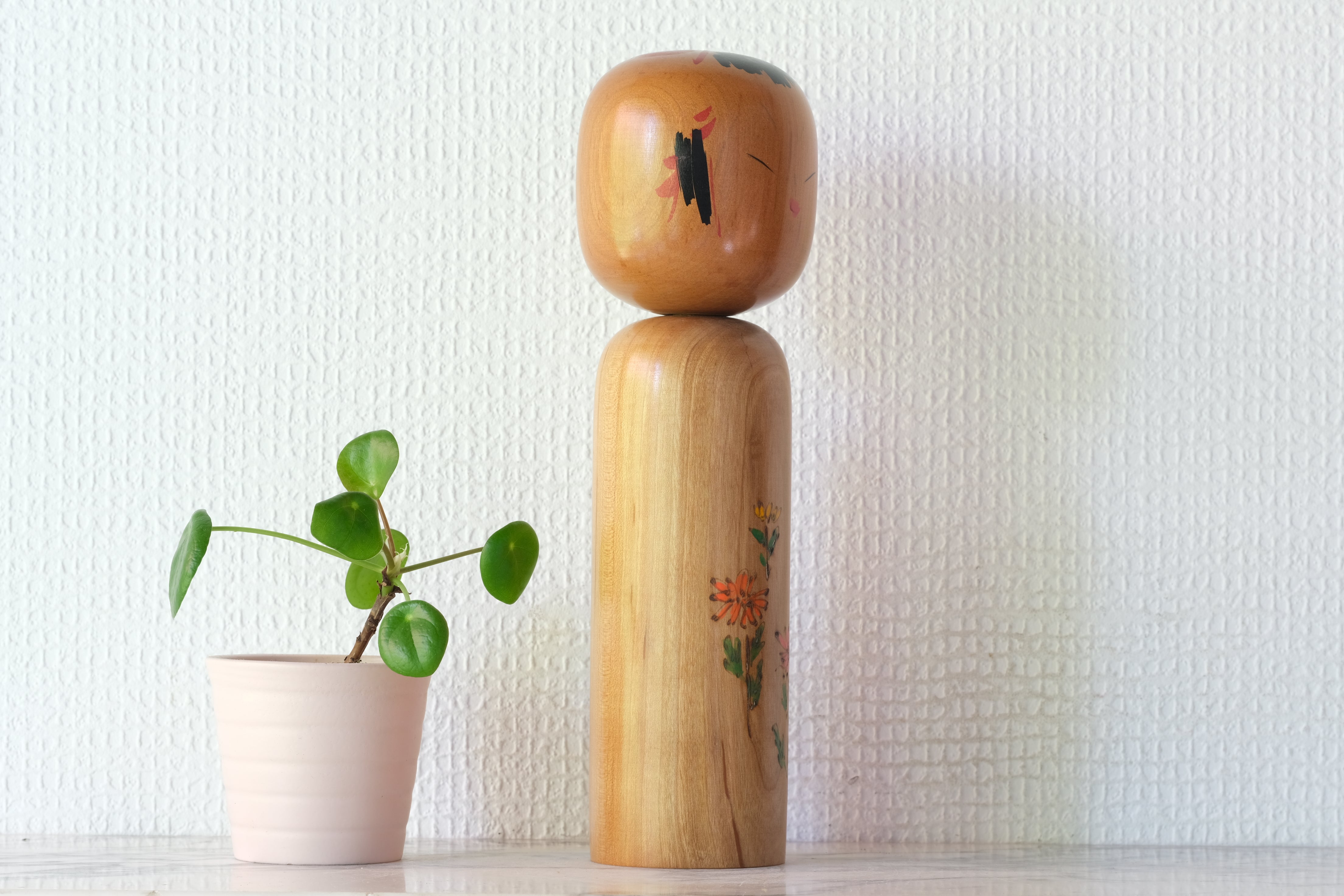Vintage Creative Kokeshi by Takahashi Hashime (1918 - 2002) | 23,5 cm