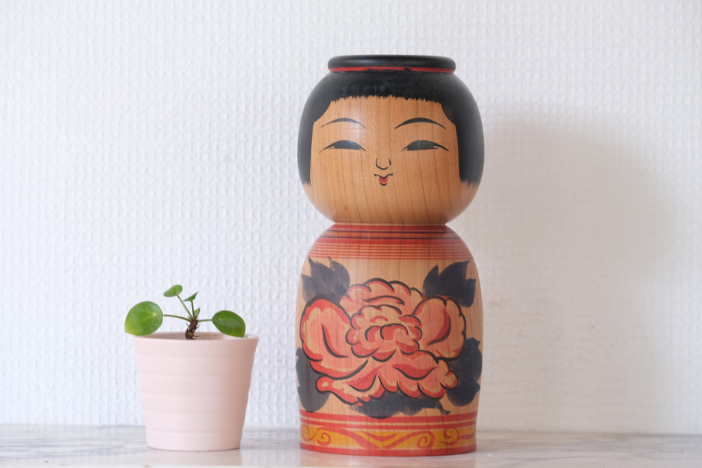 Vintage Tsugaro Kokeshi | 21 cm