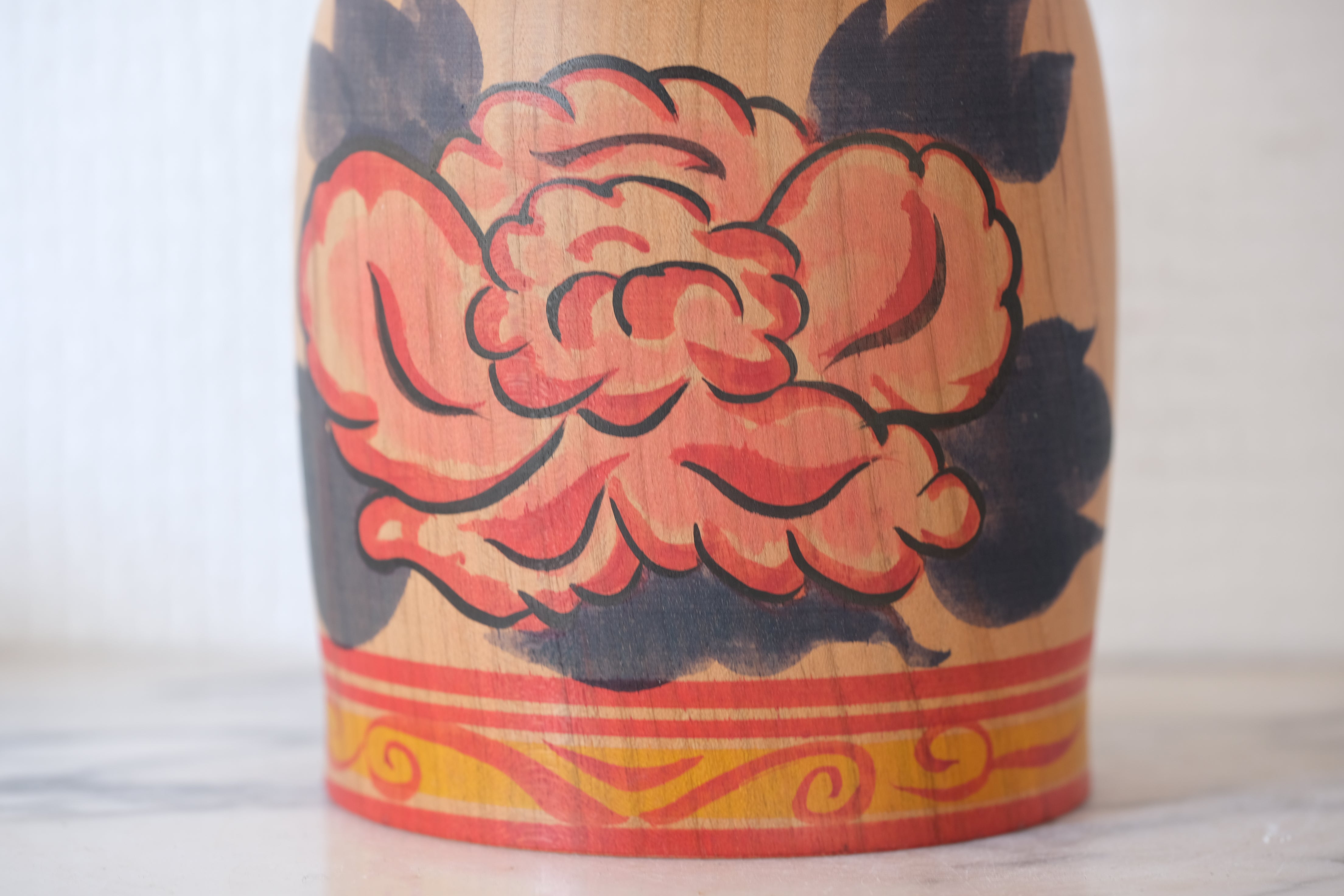 Vintage Tsugaro Kokeshi | 21 cm