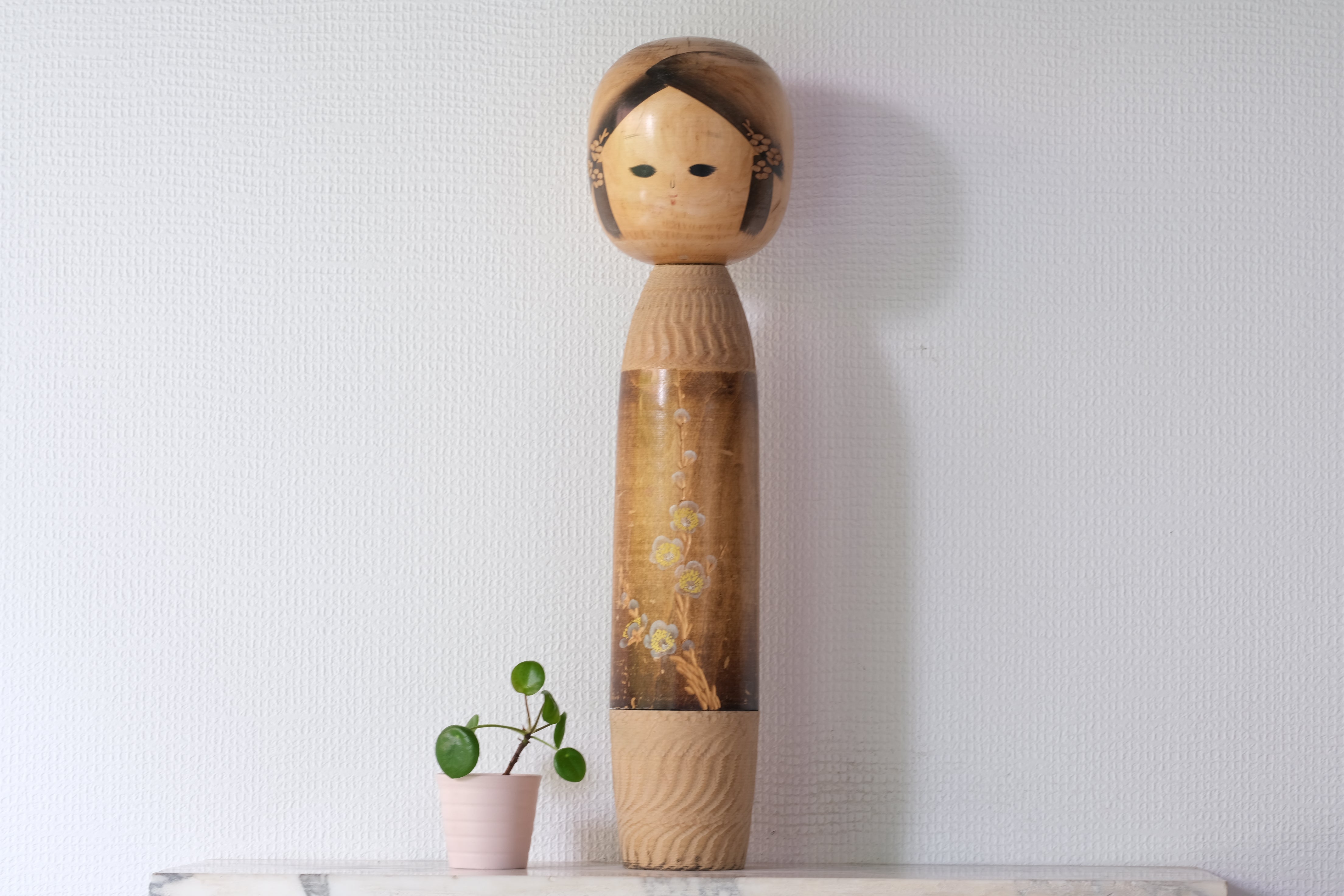 Vintage Creative Kokeshi by Sato Koson | 53 cm
