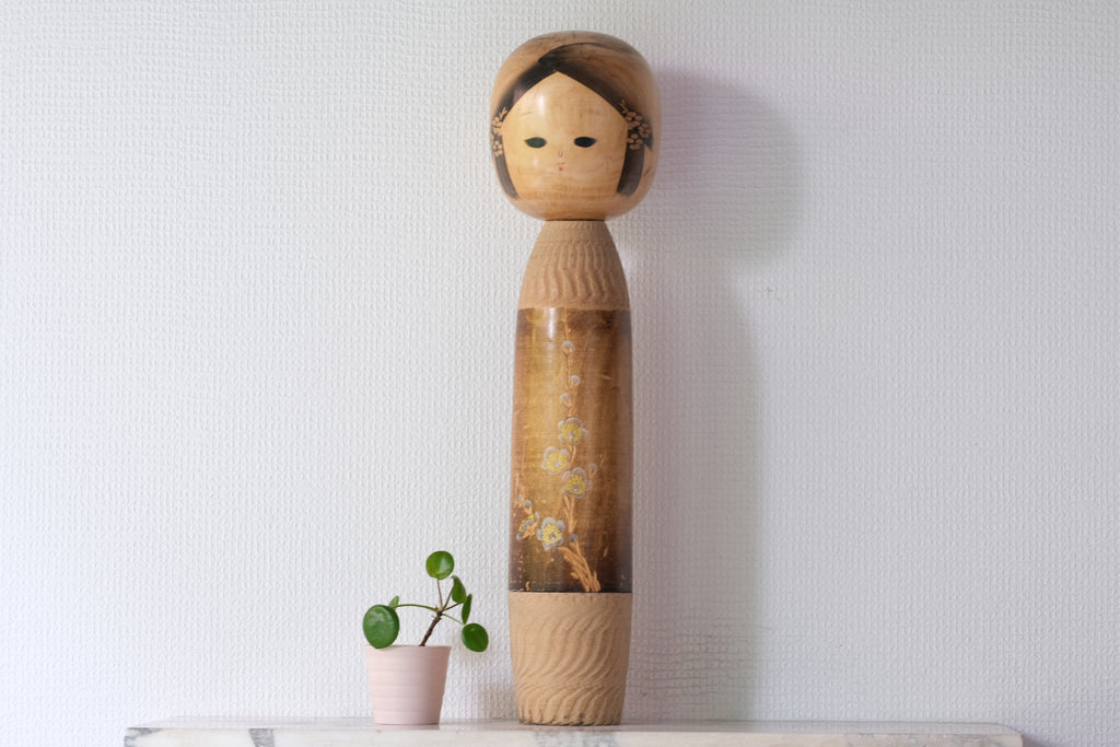 Vintage Creative Kokeshi by Sato Koson | 53 cm