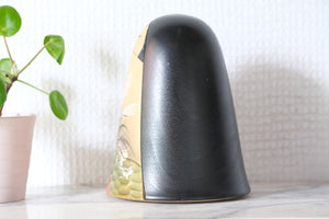 Vintage Sosaku Kokeshi by Aoki Ryoka 青木蓼華 (1931-) | Titled: 'Kaguyahime - Moon Princess' | 12,5 cm