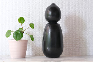Rare Vintage Creative Kokeshi by Watanabe Masao (1917-2007) | Titled: てんとう虫 - Ladybug | 18 cm
