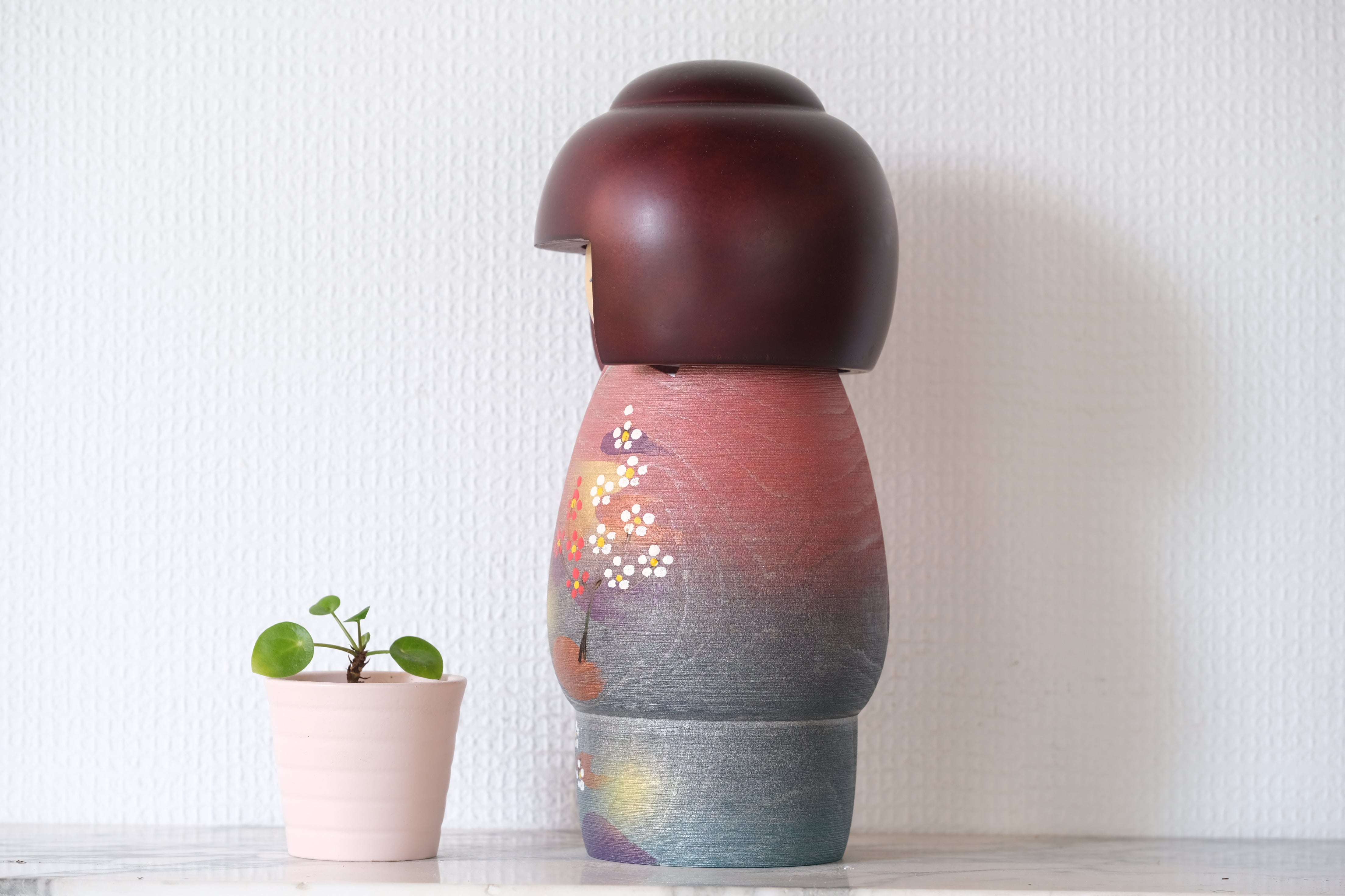 Gumma Kokeshi by Masae Fujikawa (1942-2015) | Titled: 'Doshin' | 26,5 cm