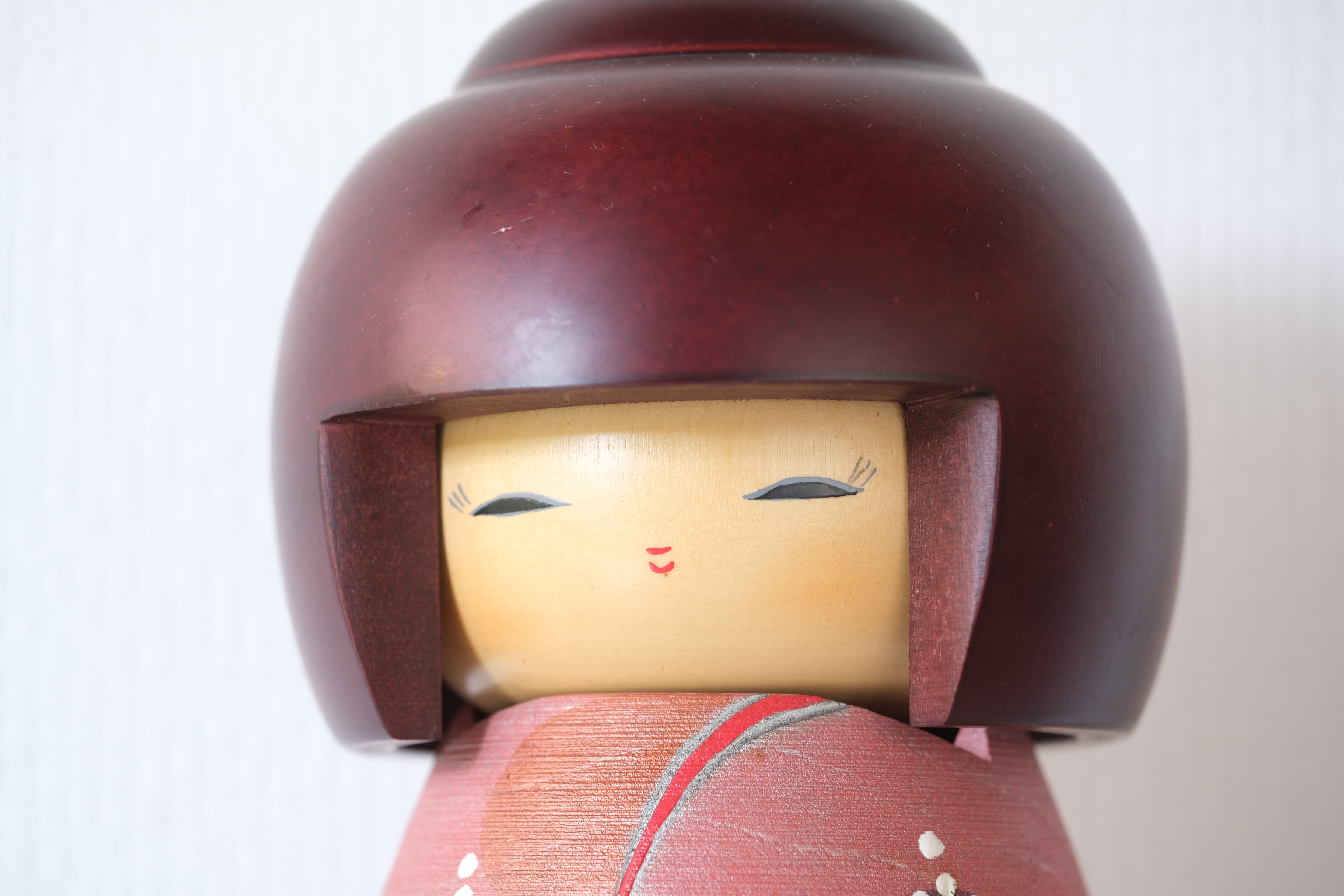 Gumma Kokeshi by Masae Fujikawa (1942-2015) | Titled: 'Doshin' | 26,5 cm