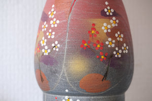 Gumma Kokeshi by Masae Fujikawa (1942-2015) | Titled: 'Doshin' | 26,5 cm