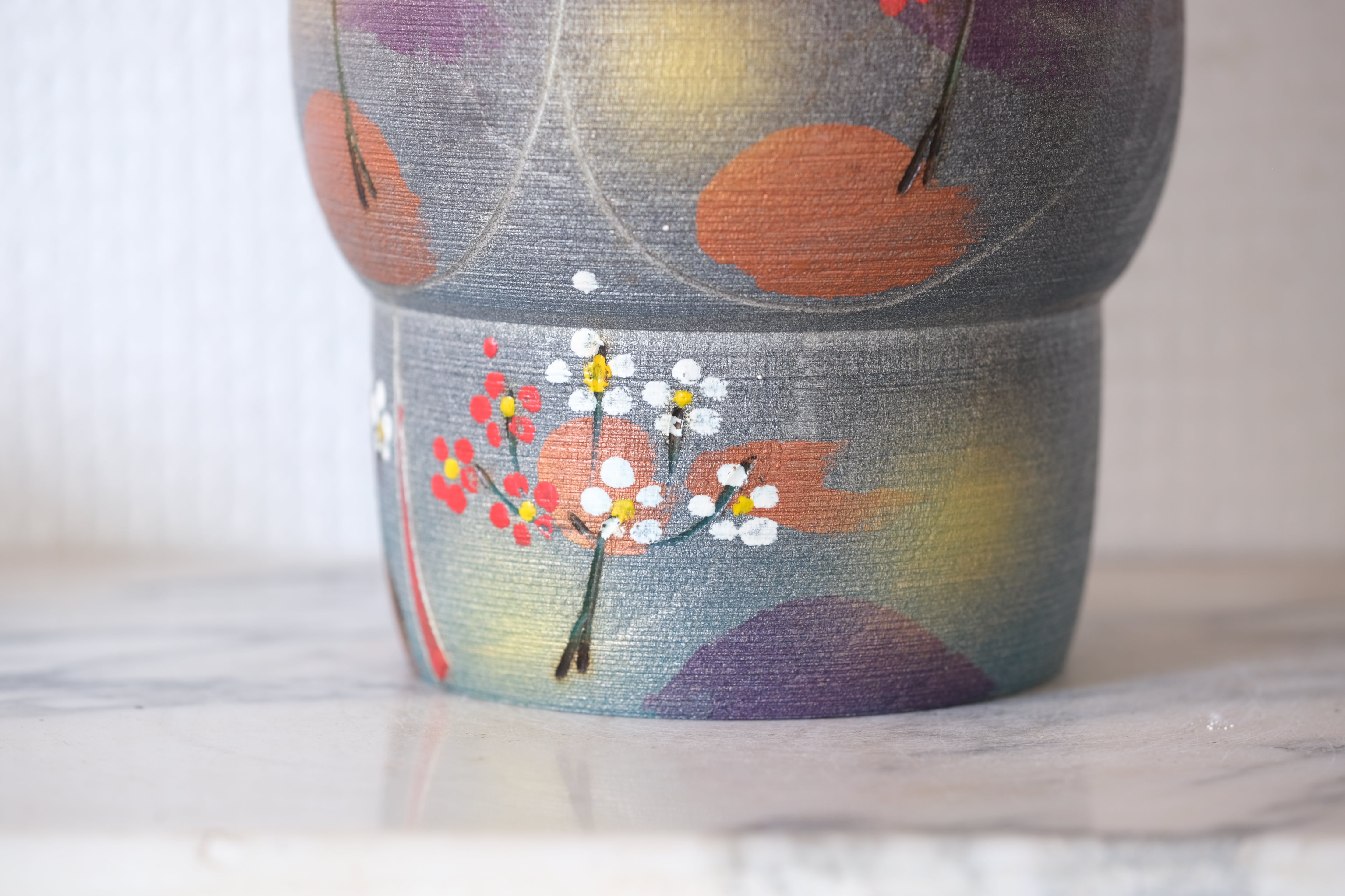 Gumma Kokeshi by Masae Fujikawa (1942-2015) | Titled: 'Doshin' | 26,5 cm