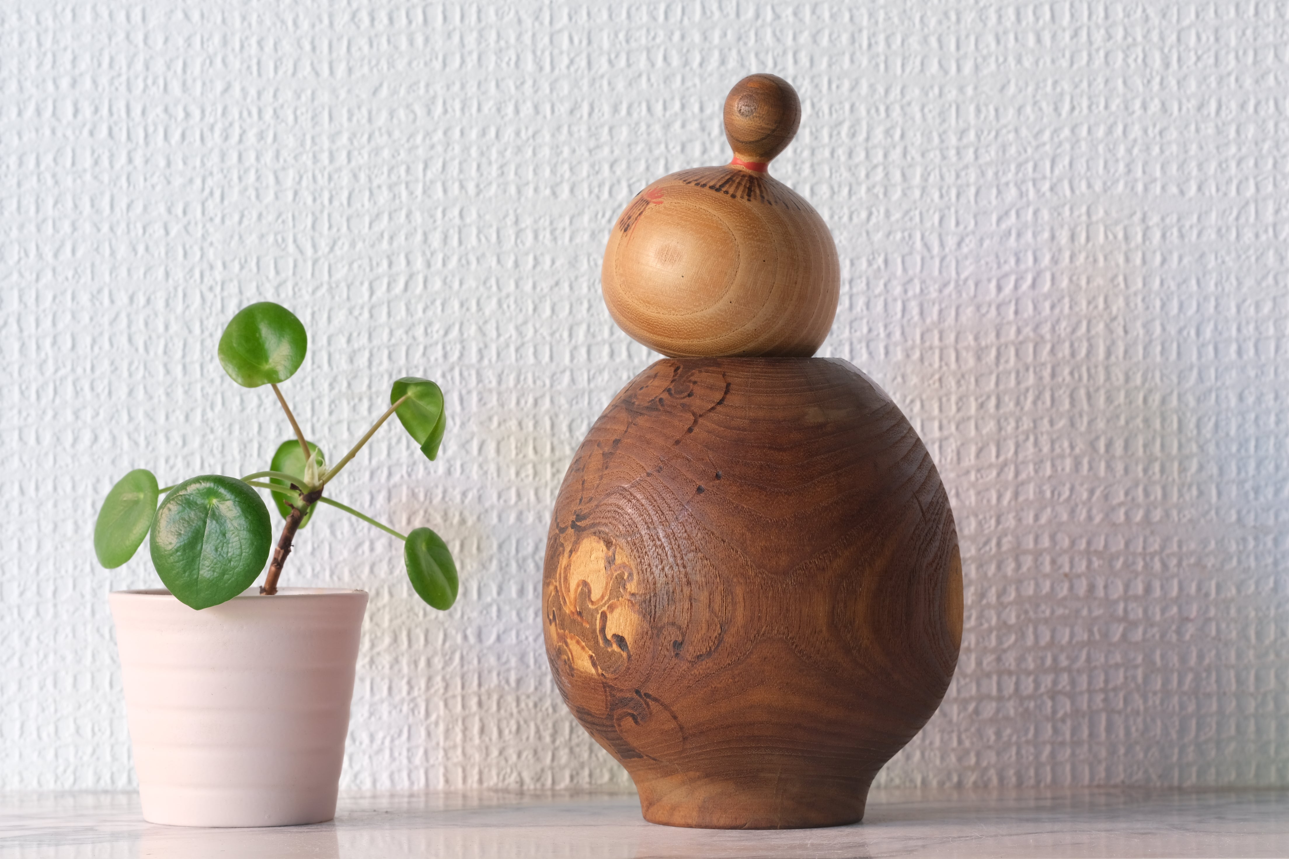 Exclusive Vintage Creative Kokeshi By Issetsu Kuribayashi 栗林 一雪 (1924-2011) | 19 cm