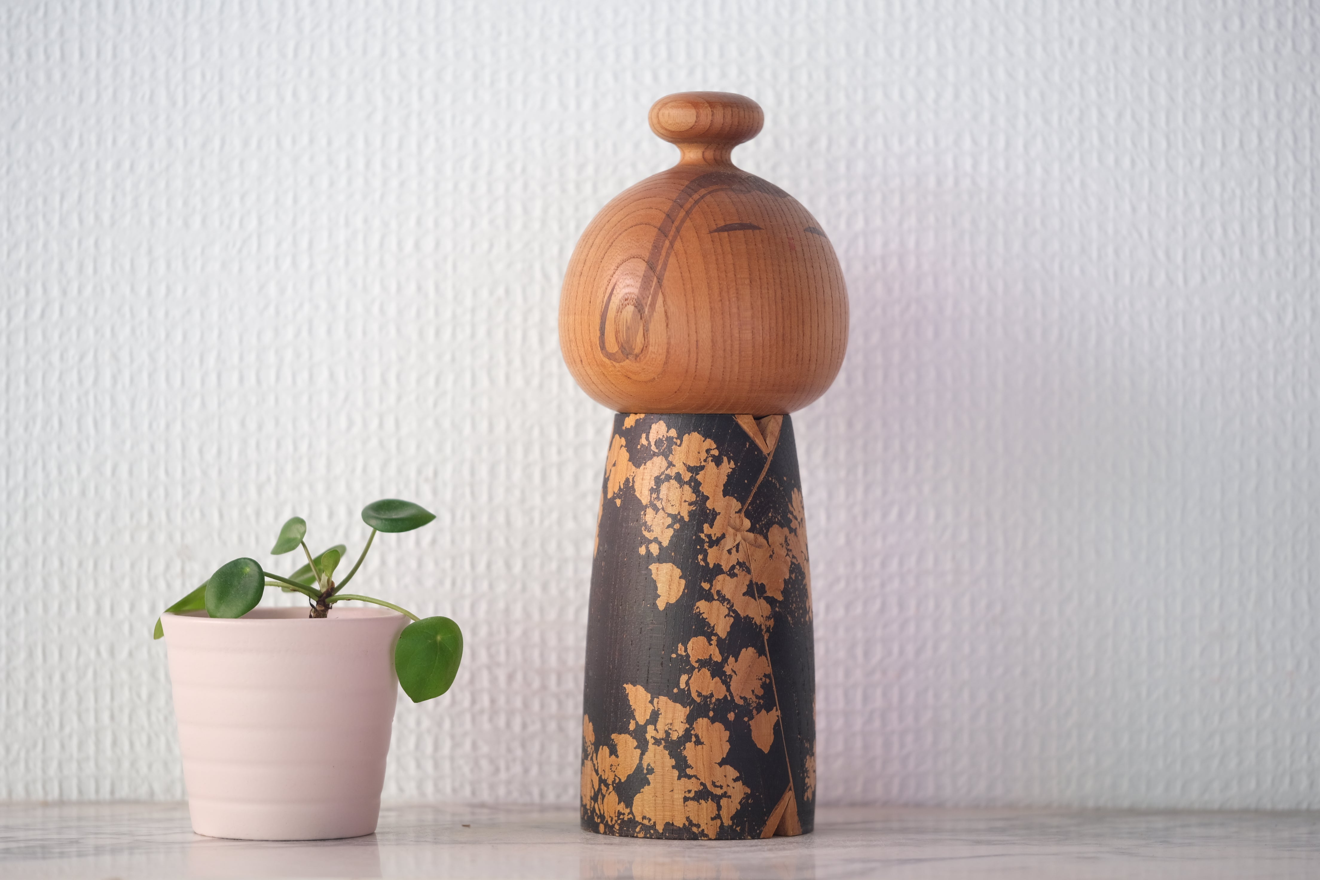 Vintage Creative Kokeshi By Issetsu Kuribayashi 栗林 一雪 (1924-2011) | 20 cm