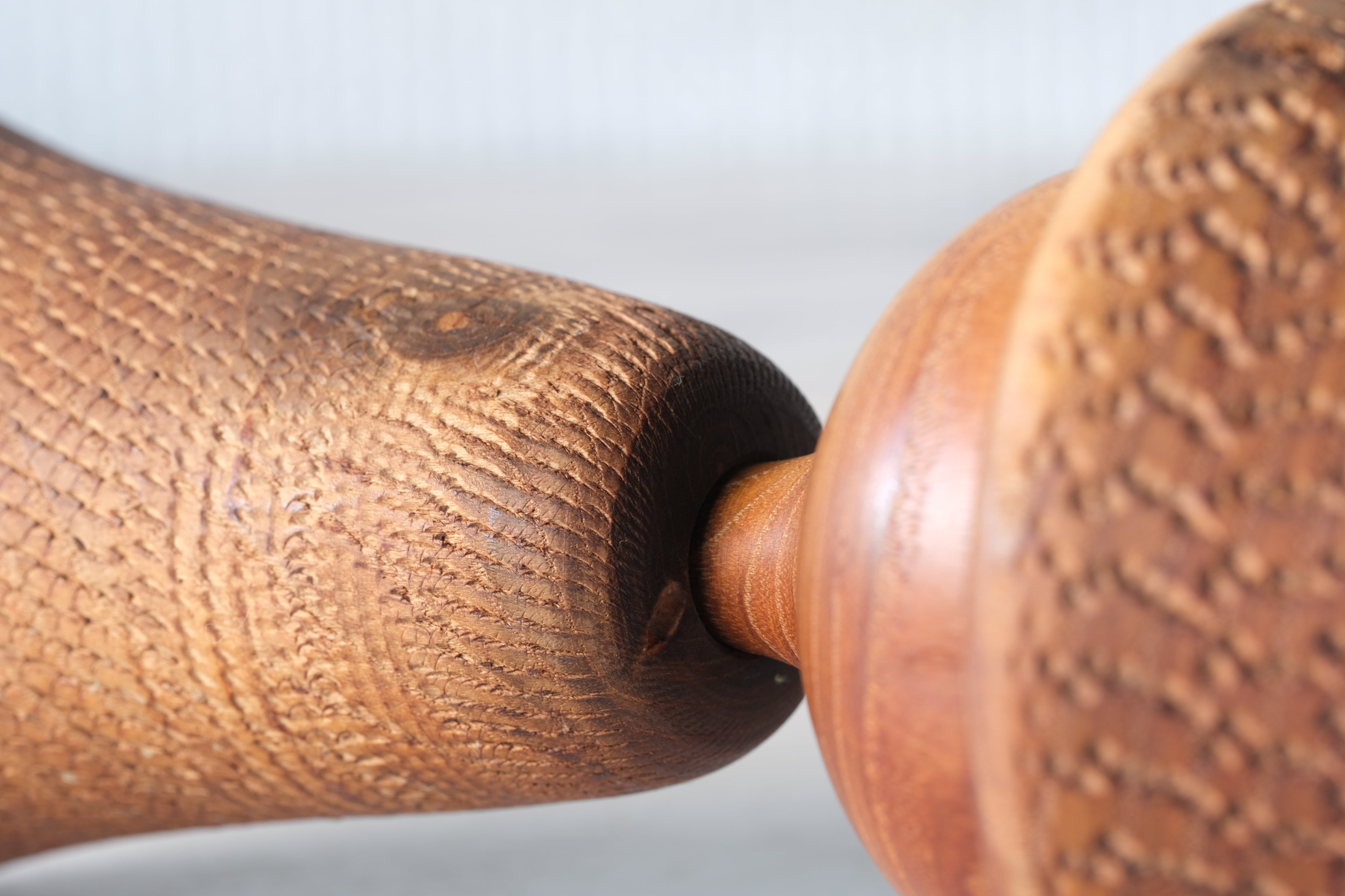 Exclusive Vintage Sosaku Kokeshi by Hideo Ishihara (1925-1999) | 25 cm