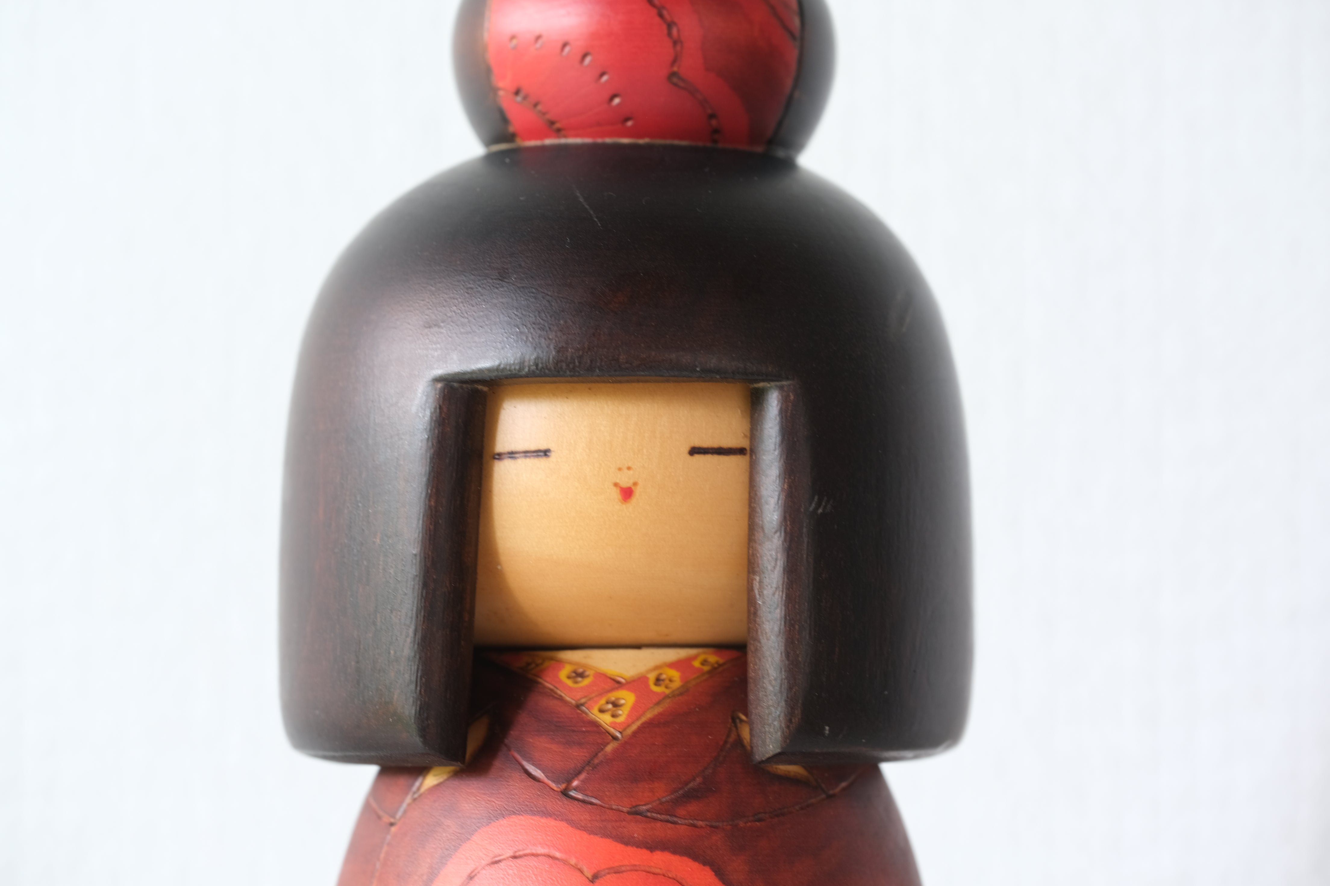 Vintage Gumma Kokeshi By Kato Tatsuo (1940-) | 21,5 cm