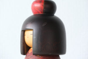Vintage Gumma Kokeshi By Kato Tatsuo (1940-) | 21,5 cm