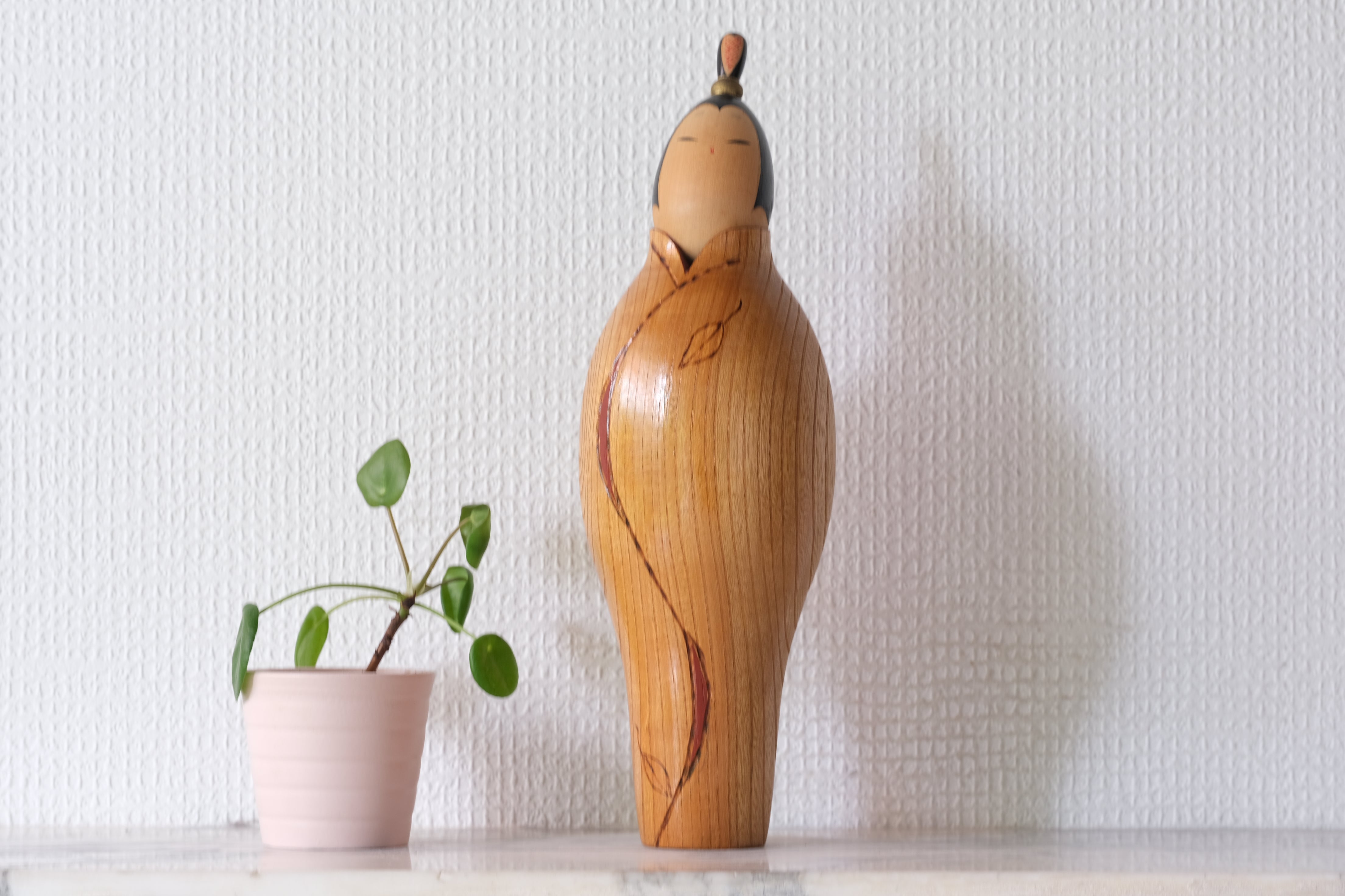 Vintage Creative Kokeshi By Issetsu Kuribayashi (1924-2011) | 27 cm