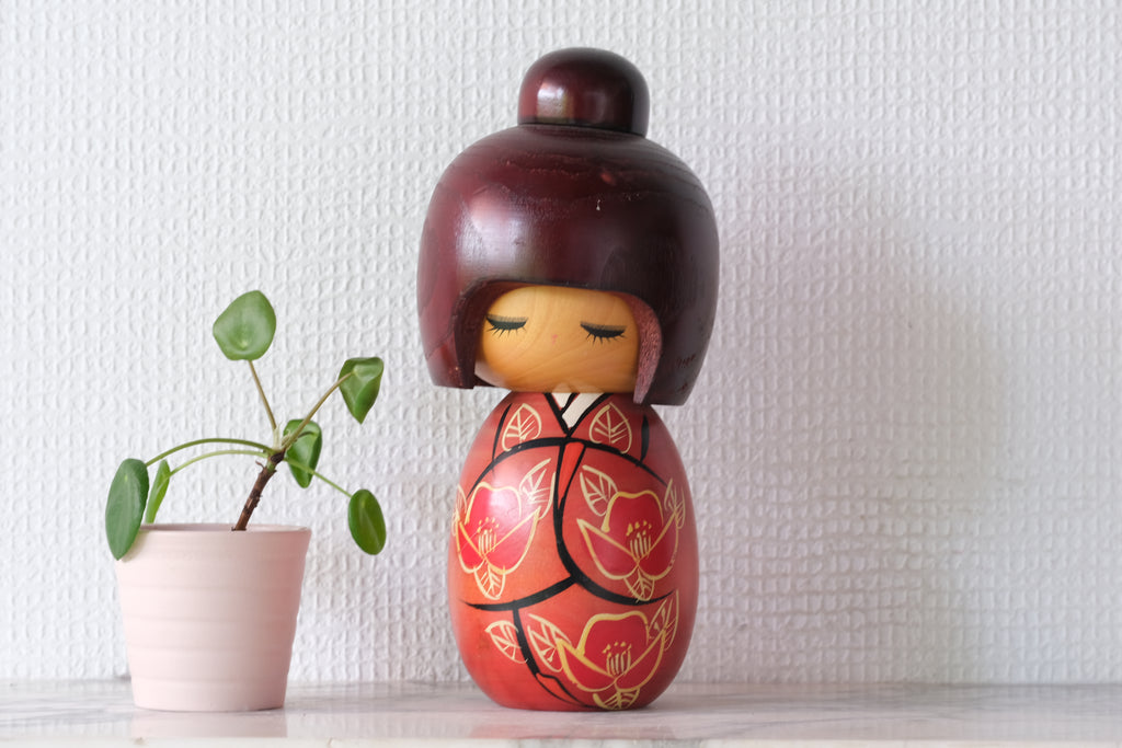 Vintage Gumma Kokeshi attributed to Miyashita Hajime | 21,5 cm