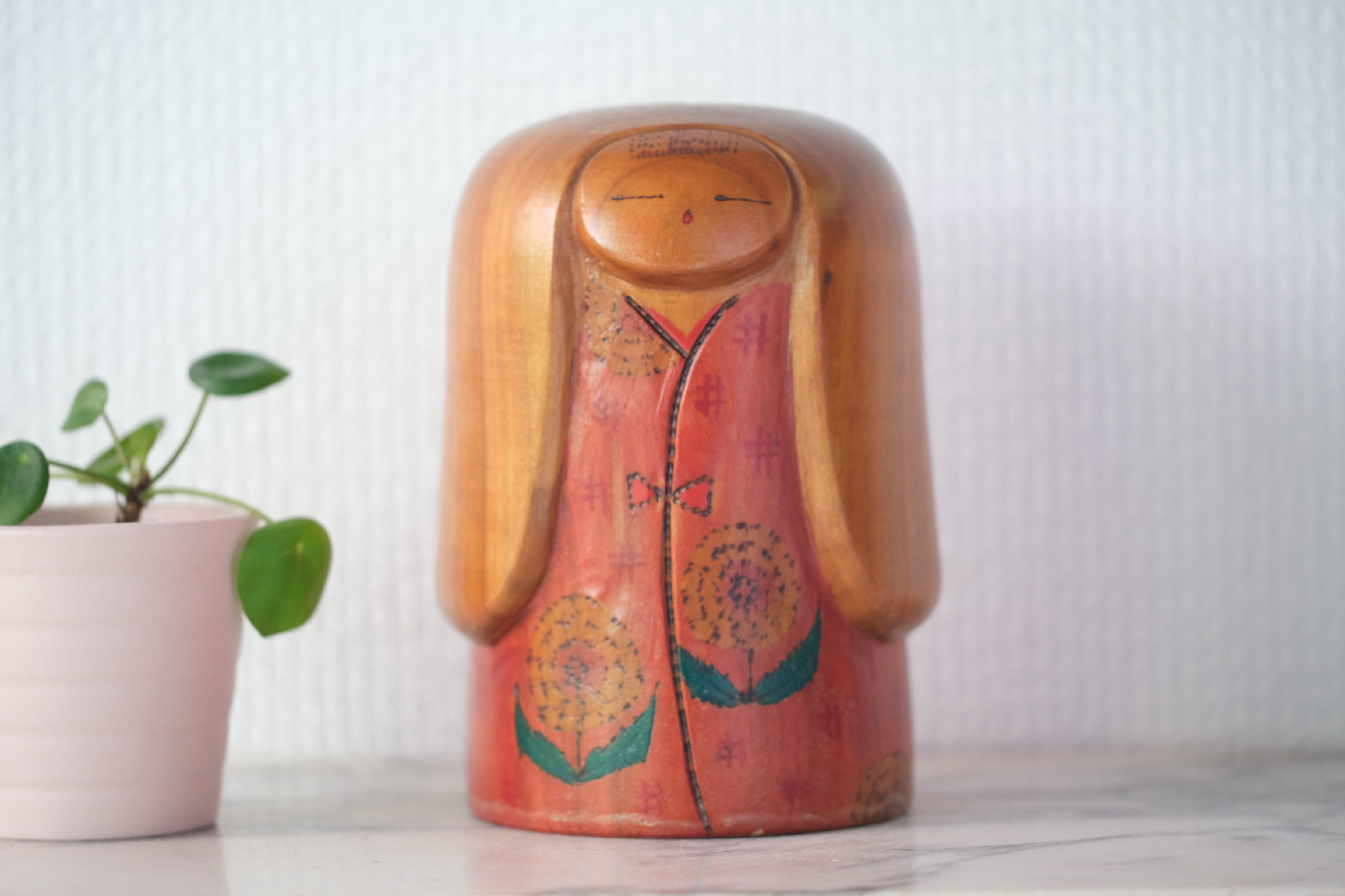 Rare Vintage Gumma Kokeshi by Yamagishi Masayoshi | 13 cm