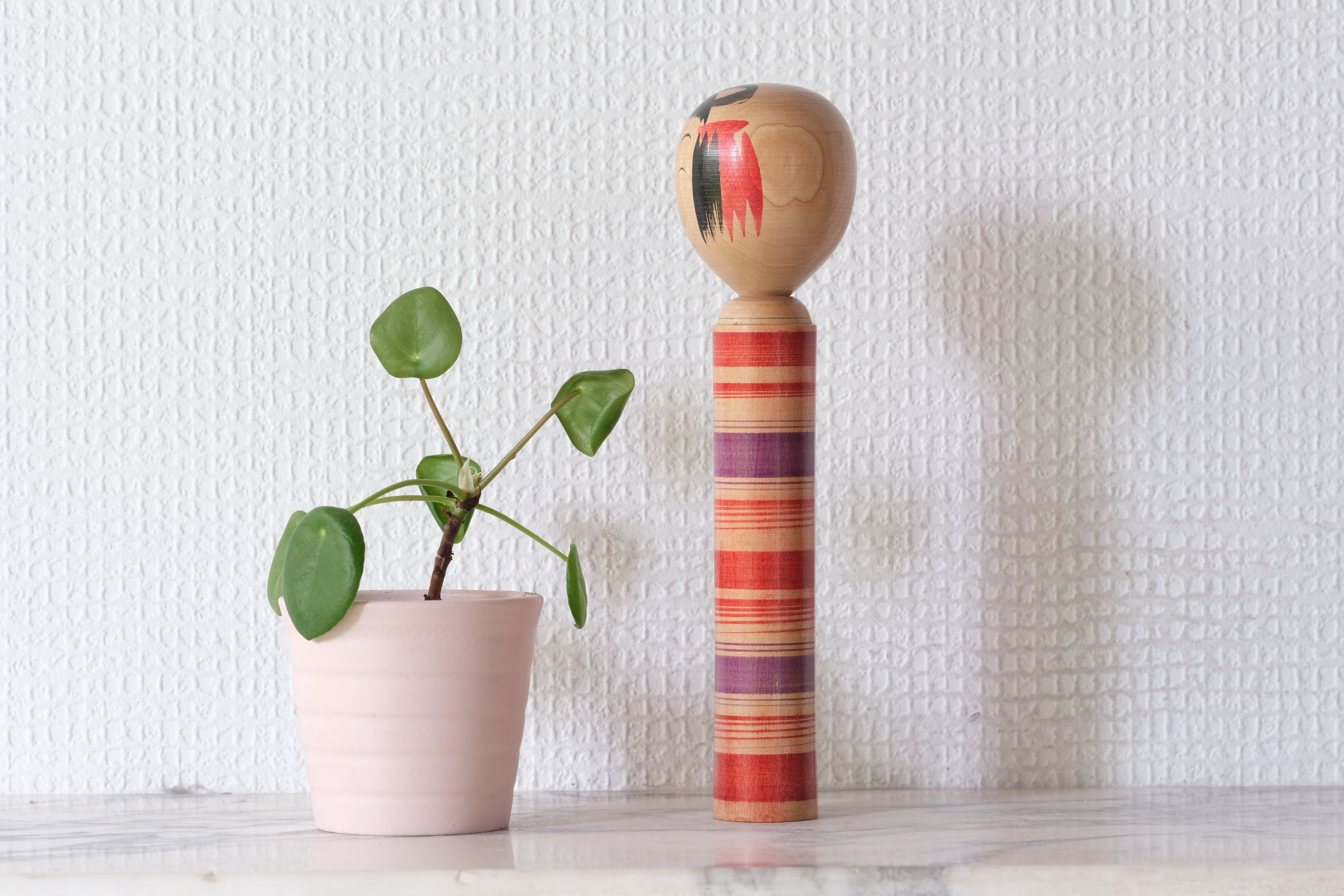 Rare Vintage Narugo Kokeshi by Hideo Ishihara (1925-1999) | 19 cm