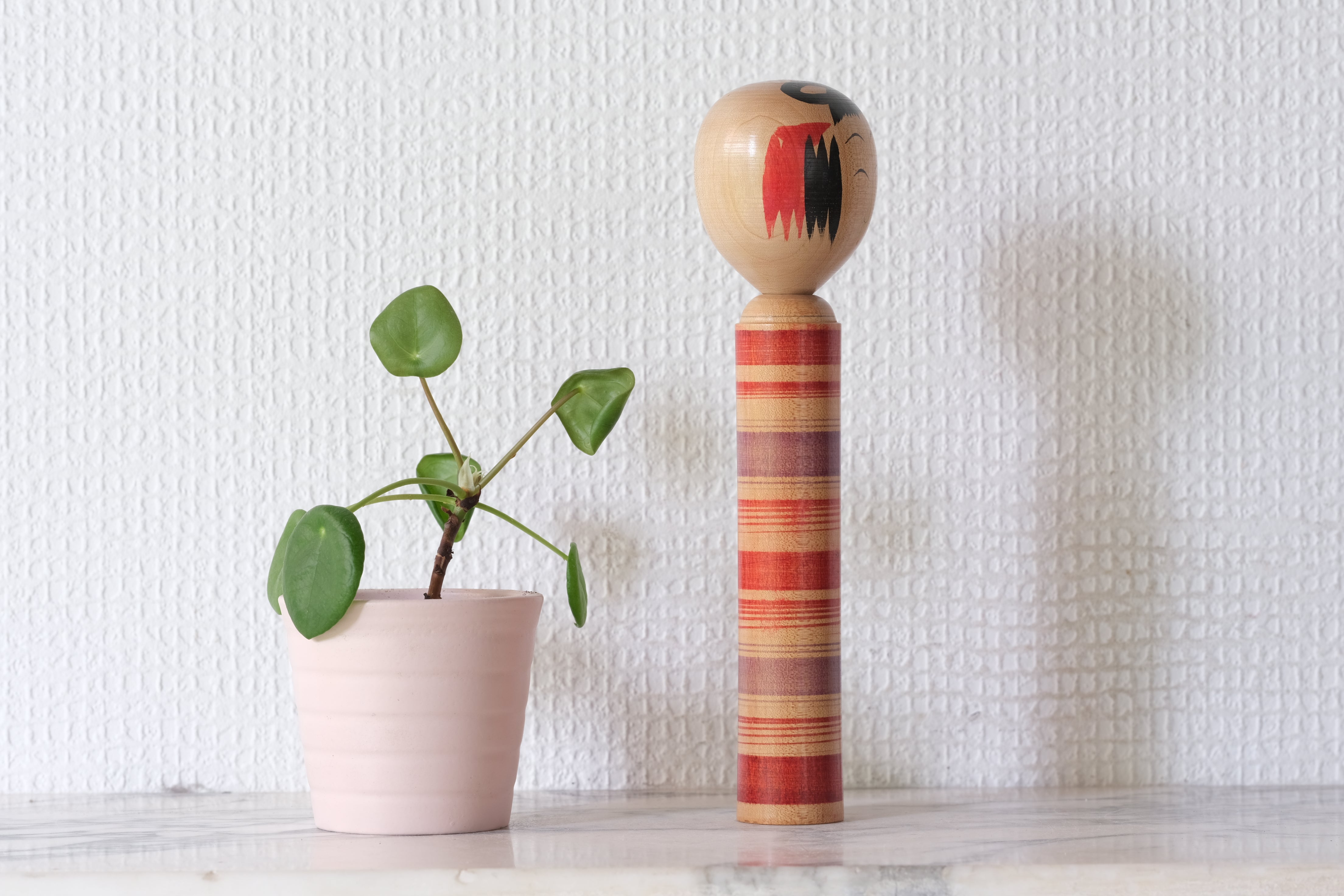 Rare Vintage Kijiyama Kokeshi by Yuji Takahashi (1934-) | 24,5 cm