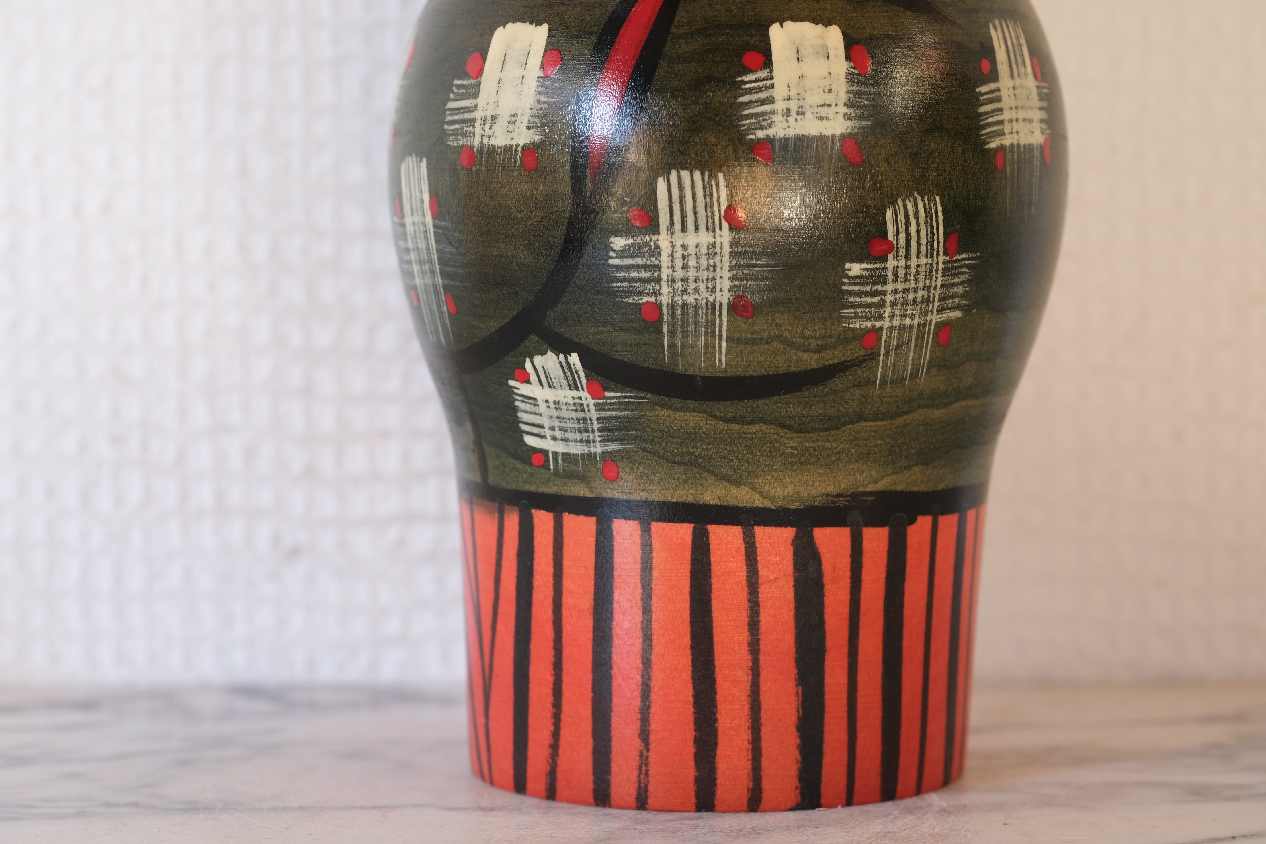 Vintage Creative Kokeshi by Miyashita Hajime (1940-retired) | Oshin - Babysitter | 24 cm