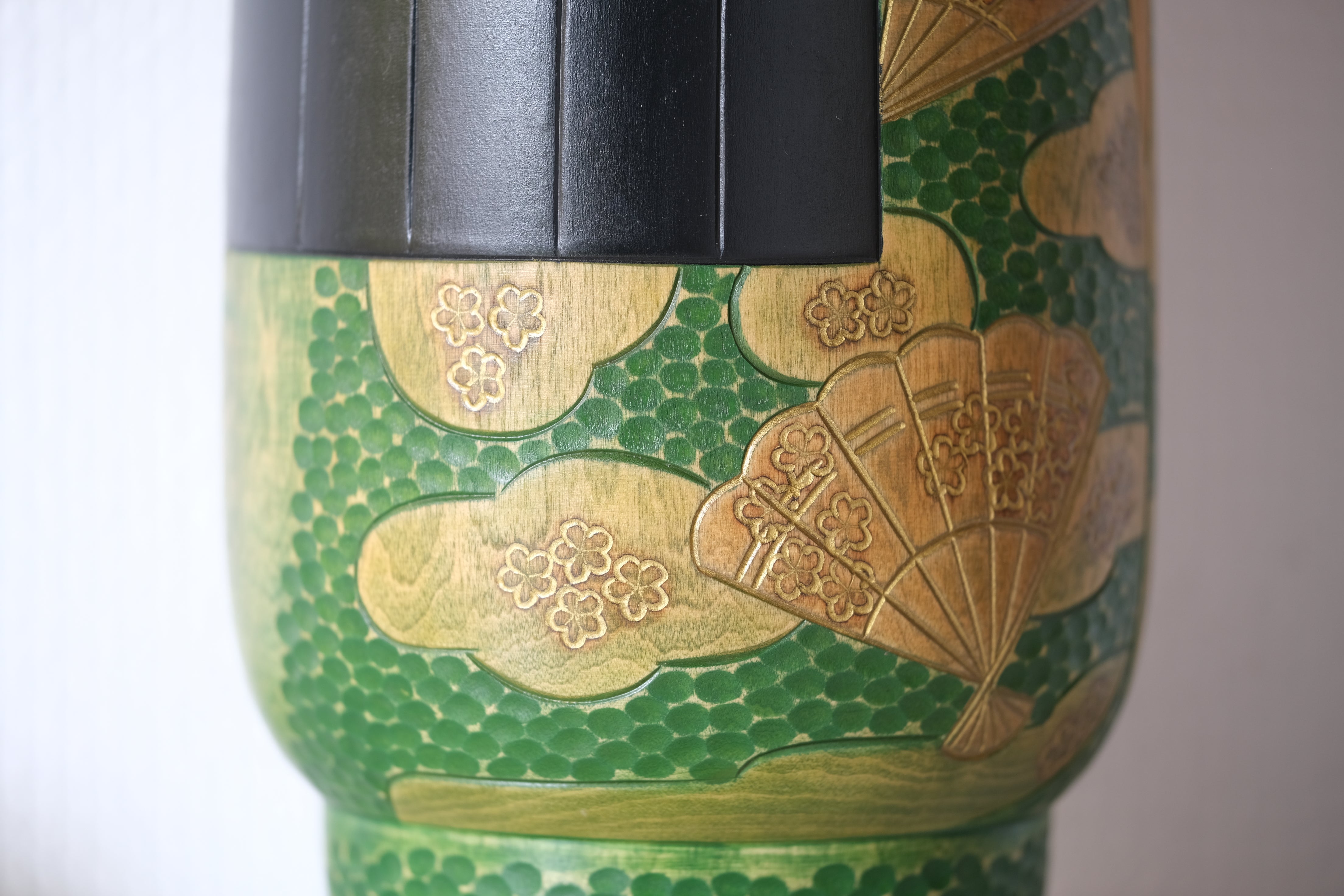 Exclusive Vintage Sosaku Kokeshi by Yoshida Takashi 吉田 多加志 (1948-2007) | 26 cm