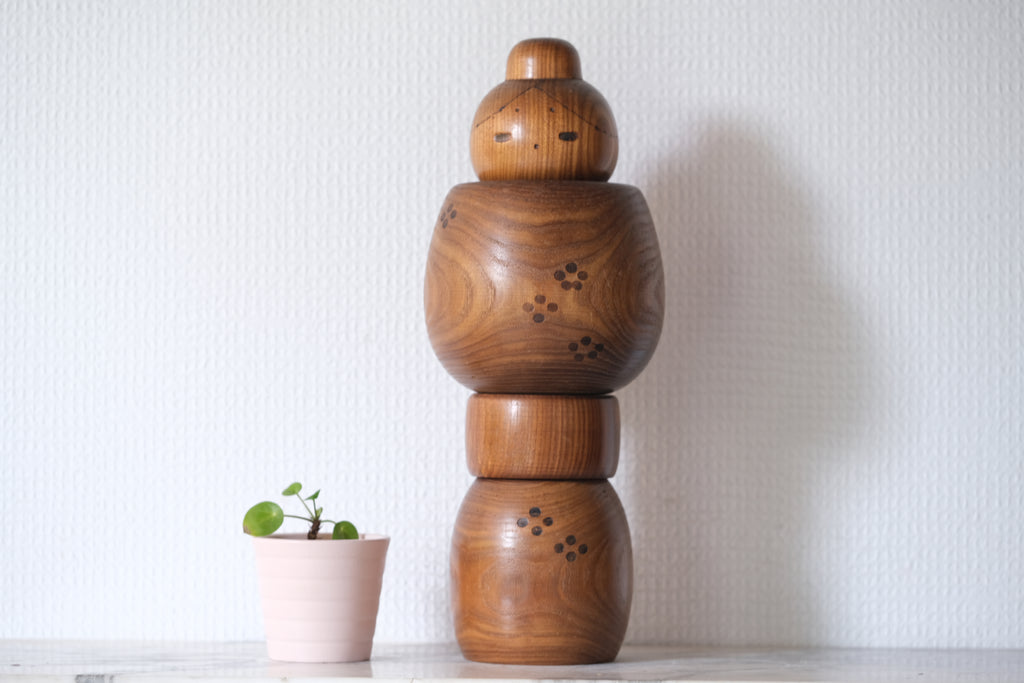 Exclusive Vintage Creative Kokeshi By Sanpei Yamanaka (1926-2012) | 30 cm