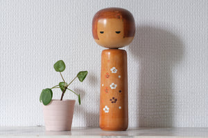 Vintage Kokeshi by Yamagishi Masayoshi | Dated: 1977 | 23,5 cm