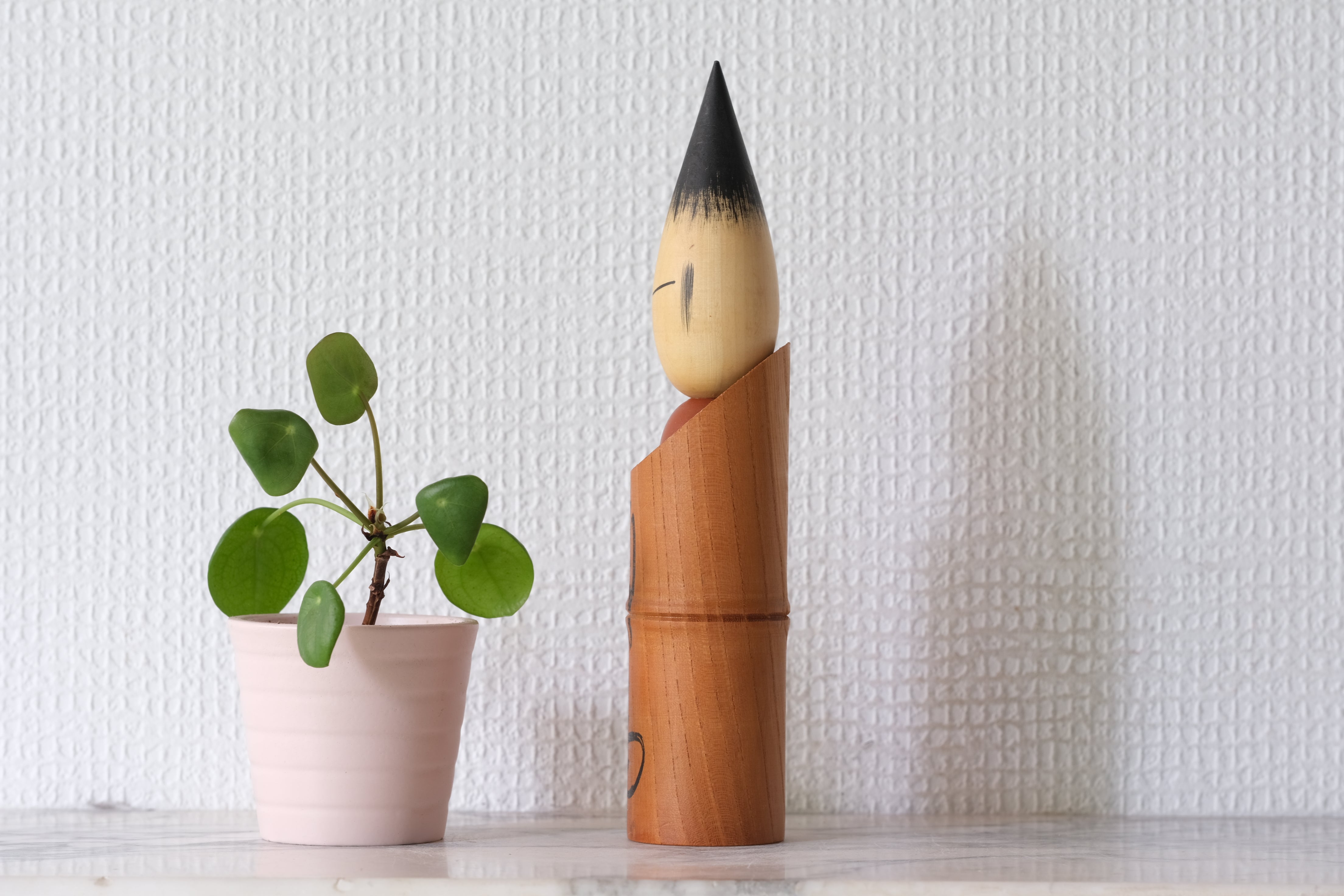 Vintage Creative Kokeshi by Shozan Shido (1932-1995) | 21 cm