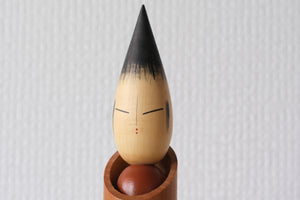 Vintage Creative Kokeshi by Shozan Shido (1932-1995) | 21 cm