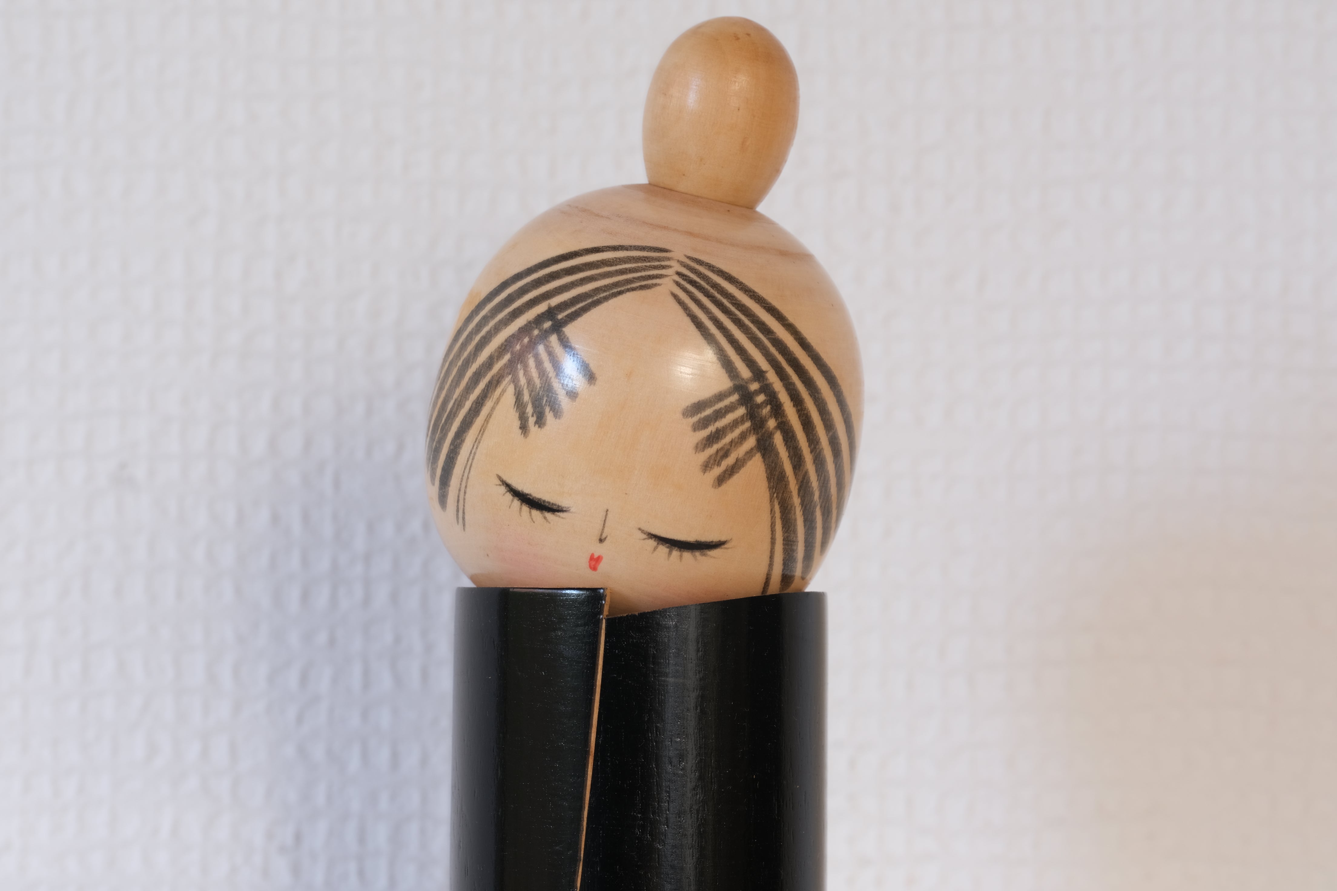 Vintage Sosaku Kokeshi By Sato Suigai (1920-) | With Original Box | 22 cm