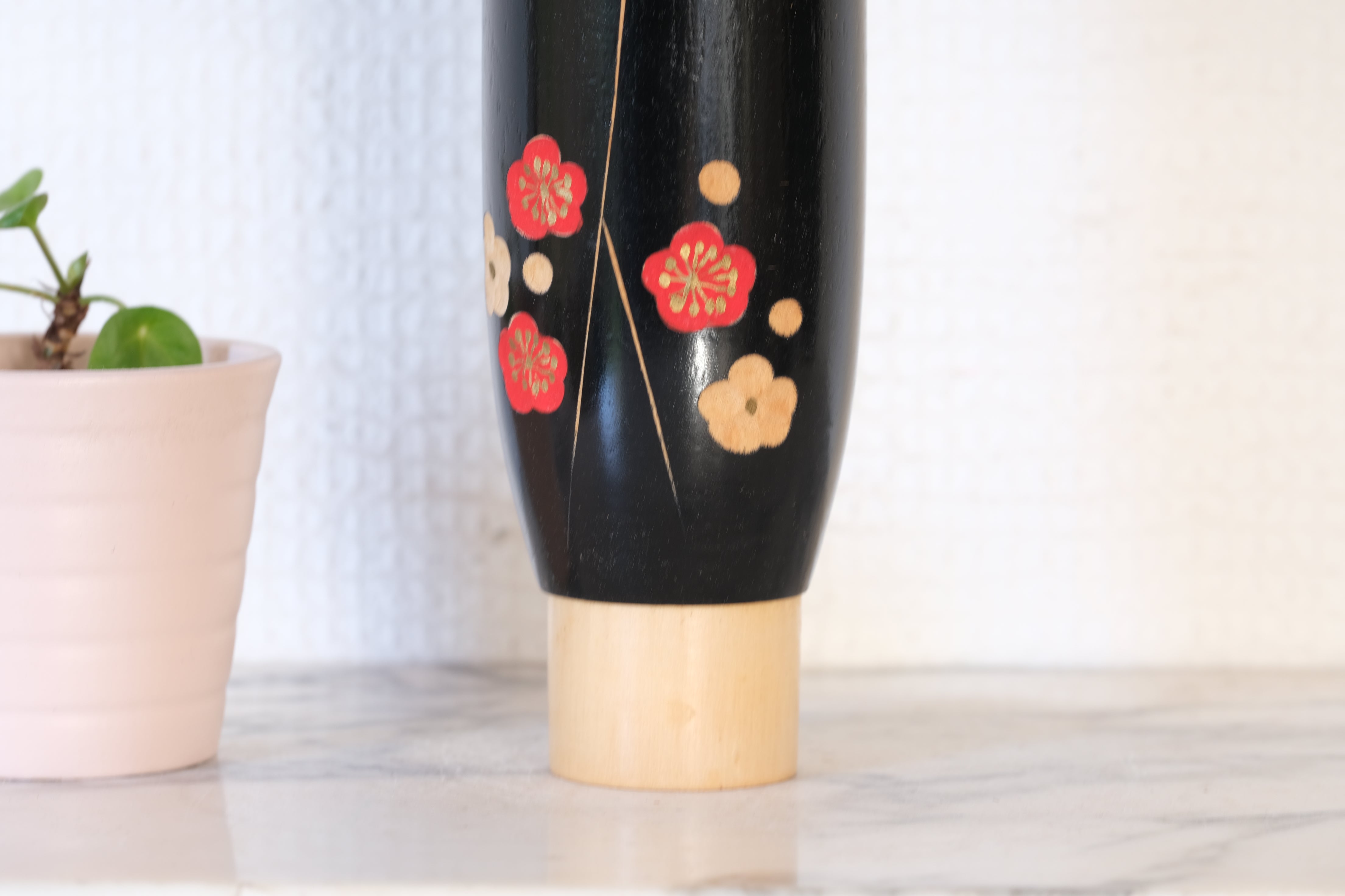Vintage Sosaku Kokeshi By Sato Suigai (1920-) | With Original Box | 22 cm