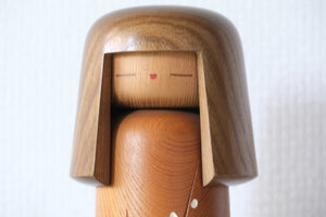 Vintage Creative Kokeshi by Kato Masami (1925-) | 18,5 cm