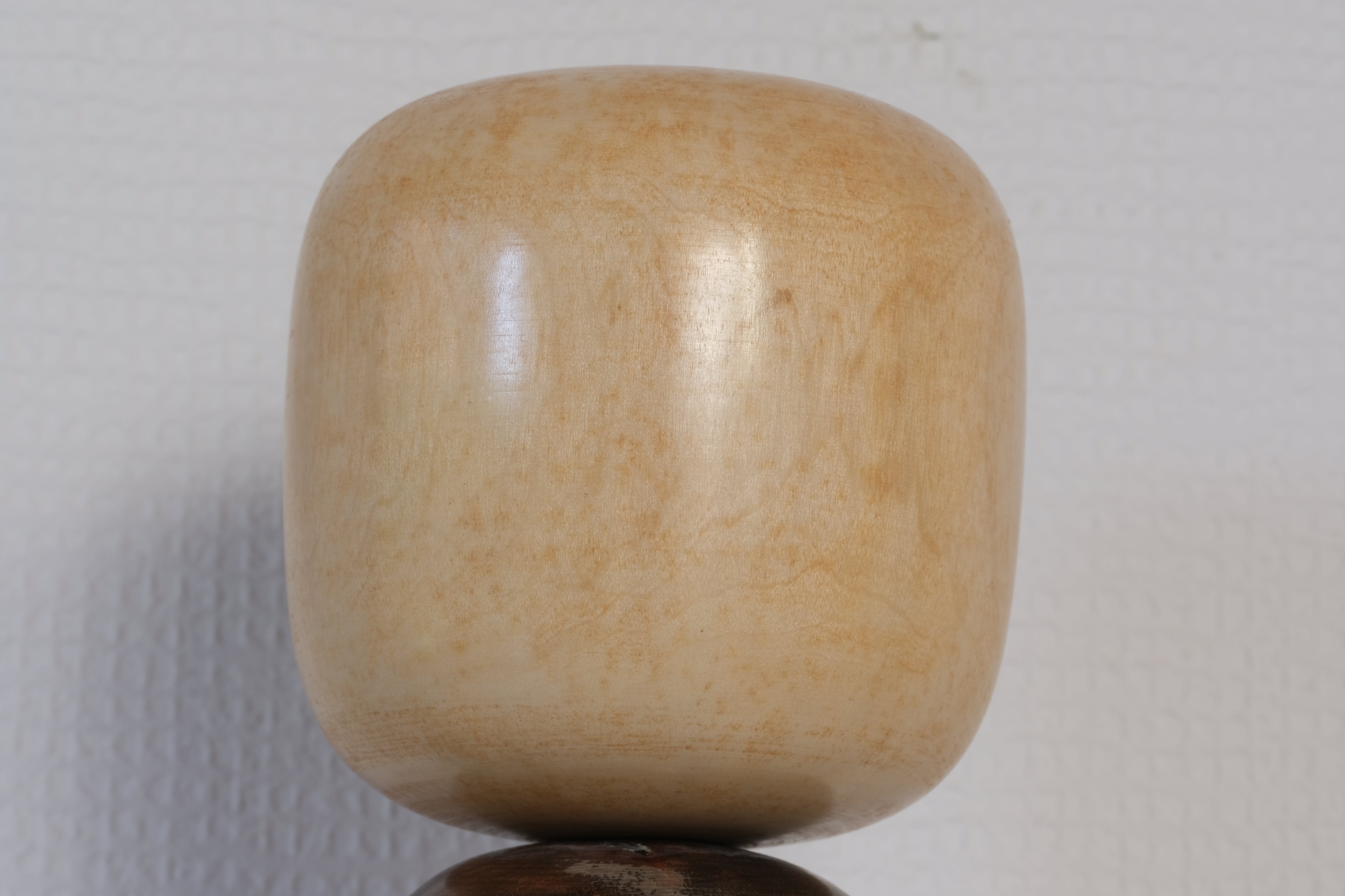 Vintage Creative Kokeshi with Beautiful Flower | With Original Box | 29,5 cm